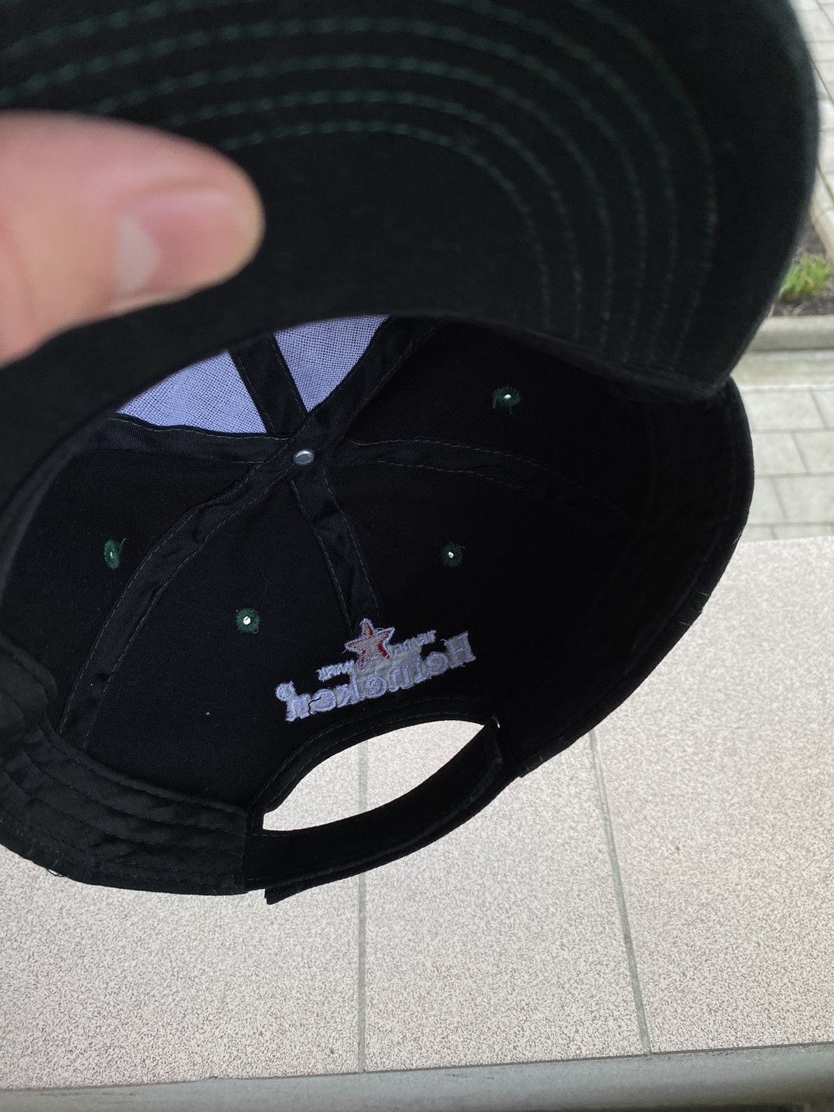 Heineken × Vintage Vintage 90s Heineken Cap Streetwear Size ONE SIZE - 6 Thumbnail