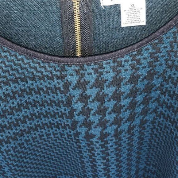 Vintage Liz Claiborne Zippered Pullover Sweater SS Sz. XL Top Tunic Size XL / US 12-14 / IT 48-50 - 3 Thumbnail