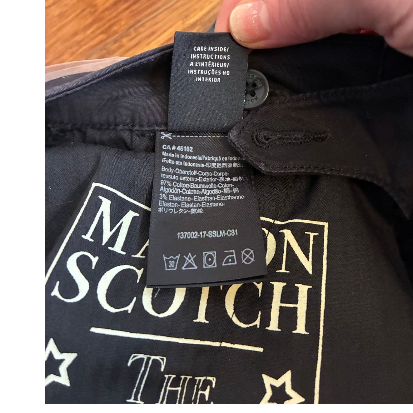 Scotch & Soda Scotch & Soda Forget Me Never Black Shorts w/ Belt Size 25 Size 25" / US 0 / IT 36 - 3 Thumbnail