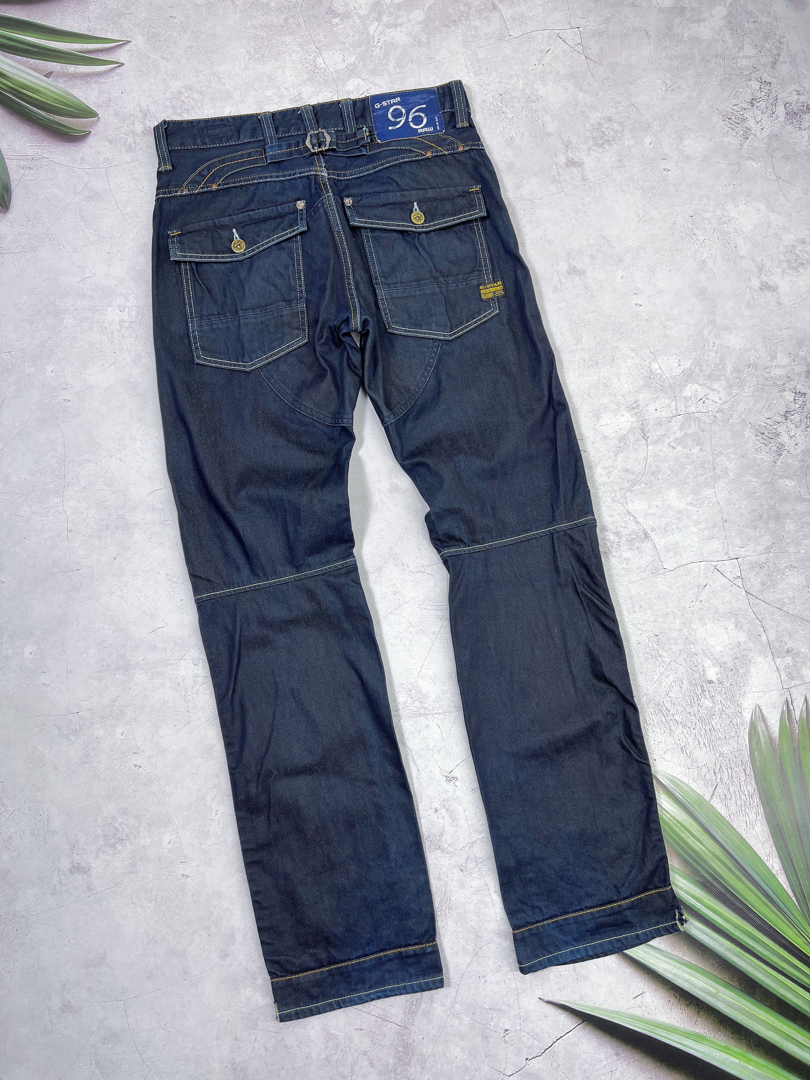 G-Star G-Star Raw 96 Denim Pants Jeans Elwood Heritage Narrow Size US 32 / EU 48 - 1 Thumbnail