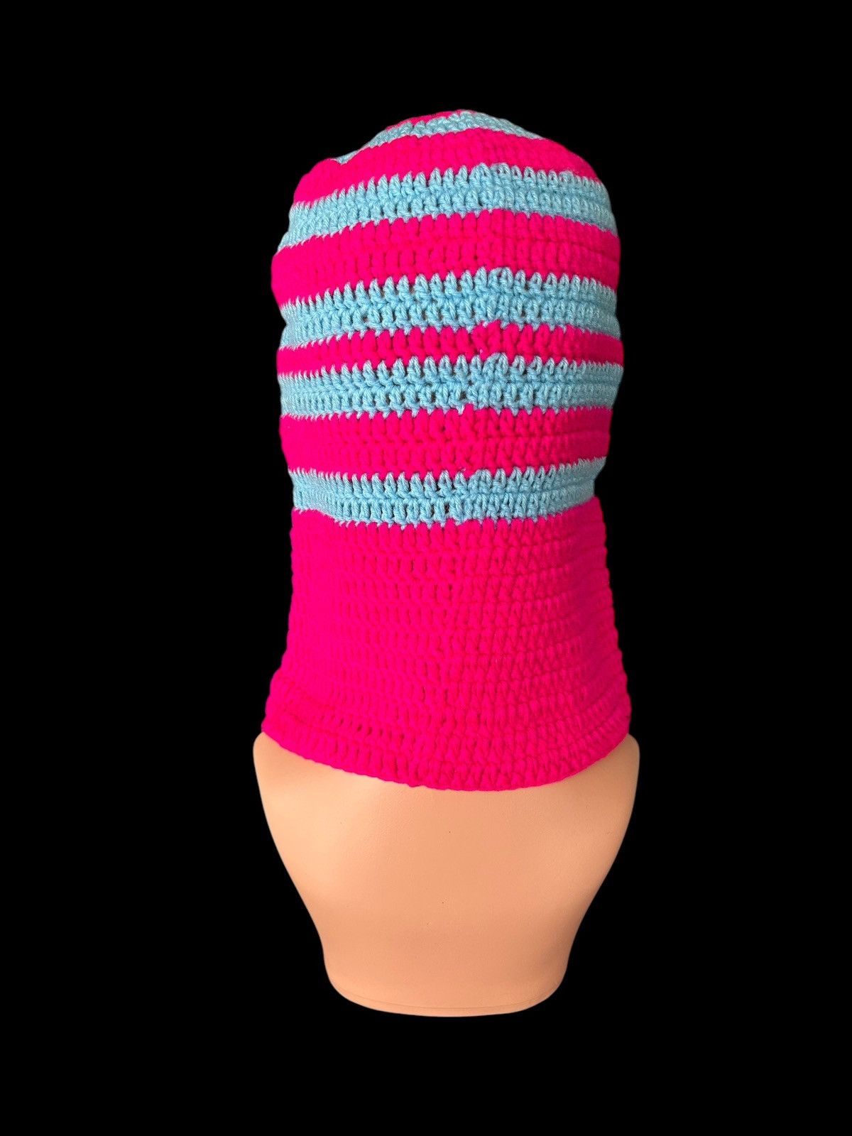 Kapital Balaclava Masked Crochet Knitted Handmade Rare Size ONE SIZE - 4 Thumbnail