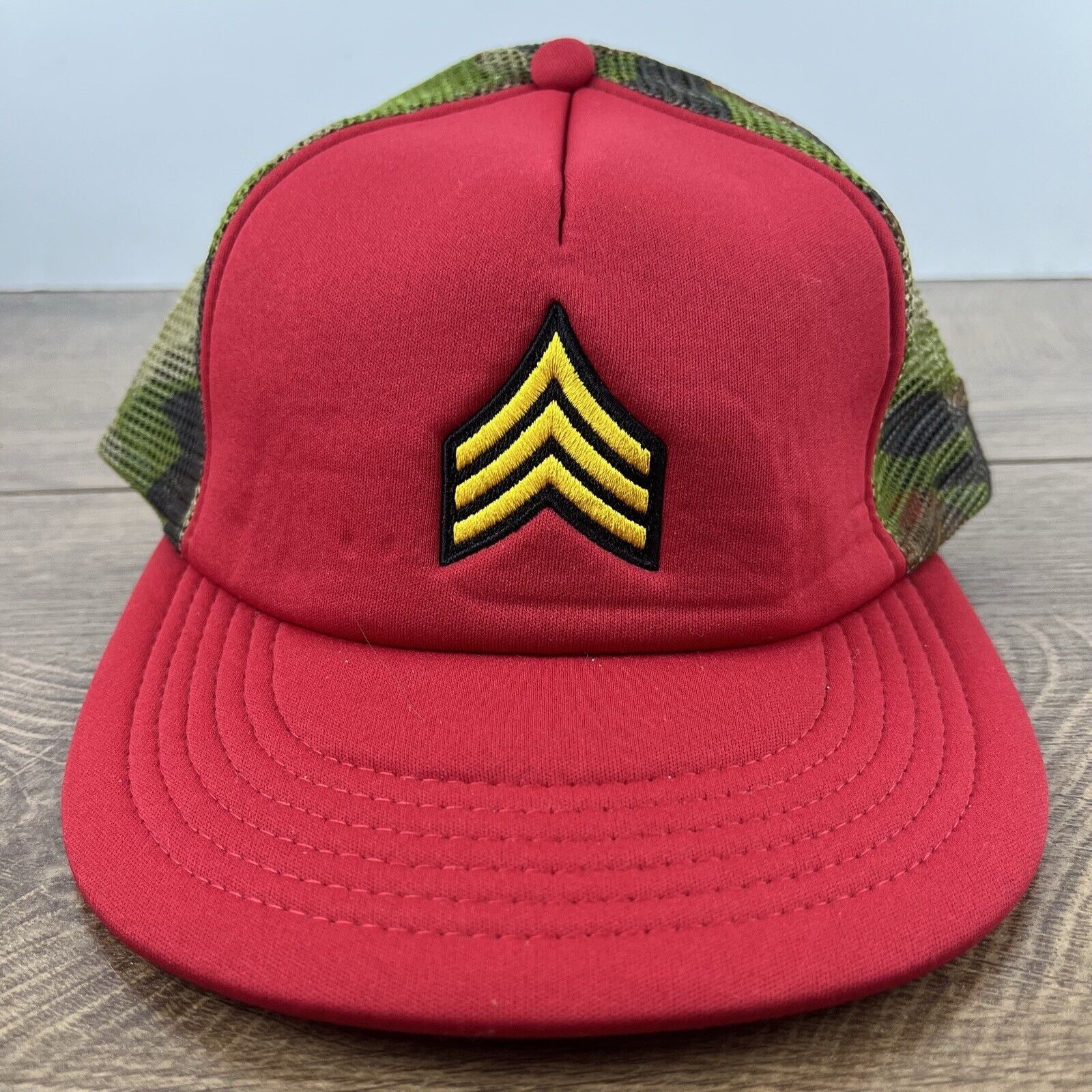 Other Arrow Red Hat Red Cap Adjustable Hat Red Adult Fit Hat Size ONE SIZE - 4 Thumbnail