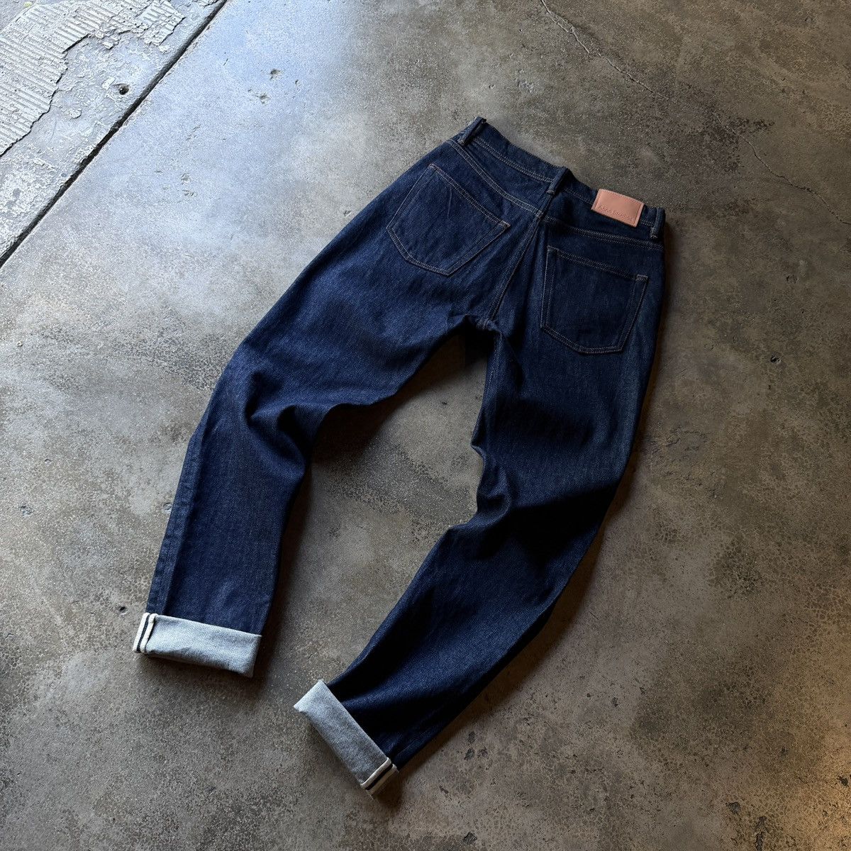Acne Studios Baggy Jeans Acne Studios Selvedge Raw Denim Size US 27 - 3 Thumbnail