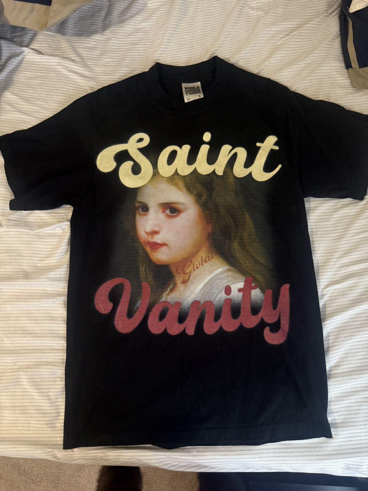 Saint Vanity SAINT VANITY GLOBAL TEE BLACK Size US S / EU 44-46 / 1 - 1 Thumbnail