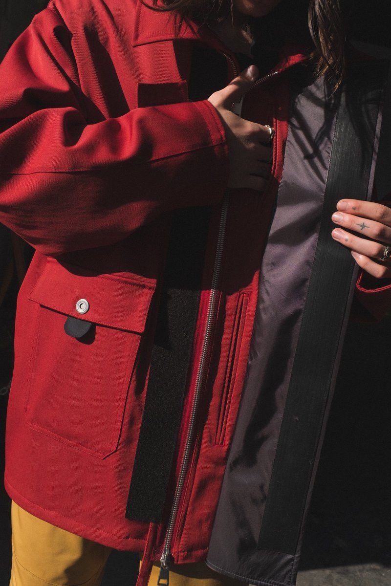 Kiko Kostadinov 0004 Virgin Wool Fireman Coat Size US M / EU 48-50 / 2 - 9 Thumbnail