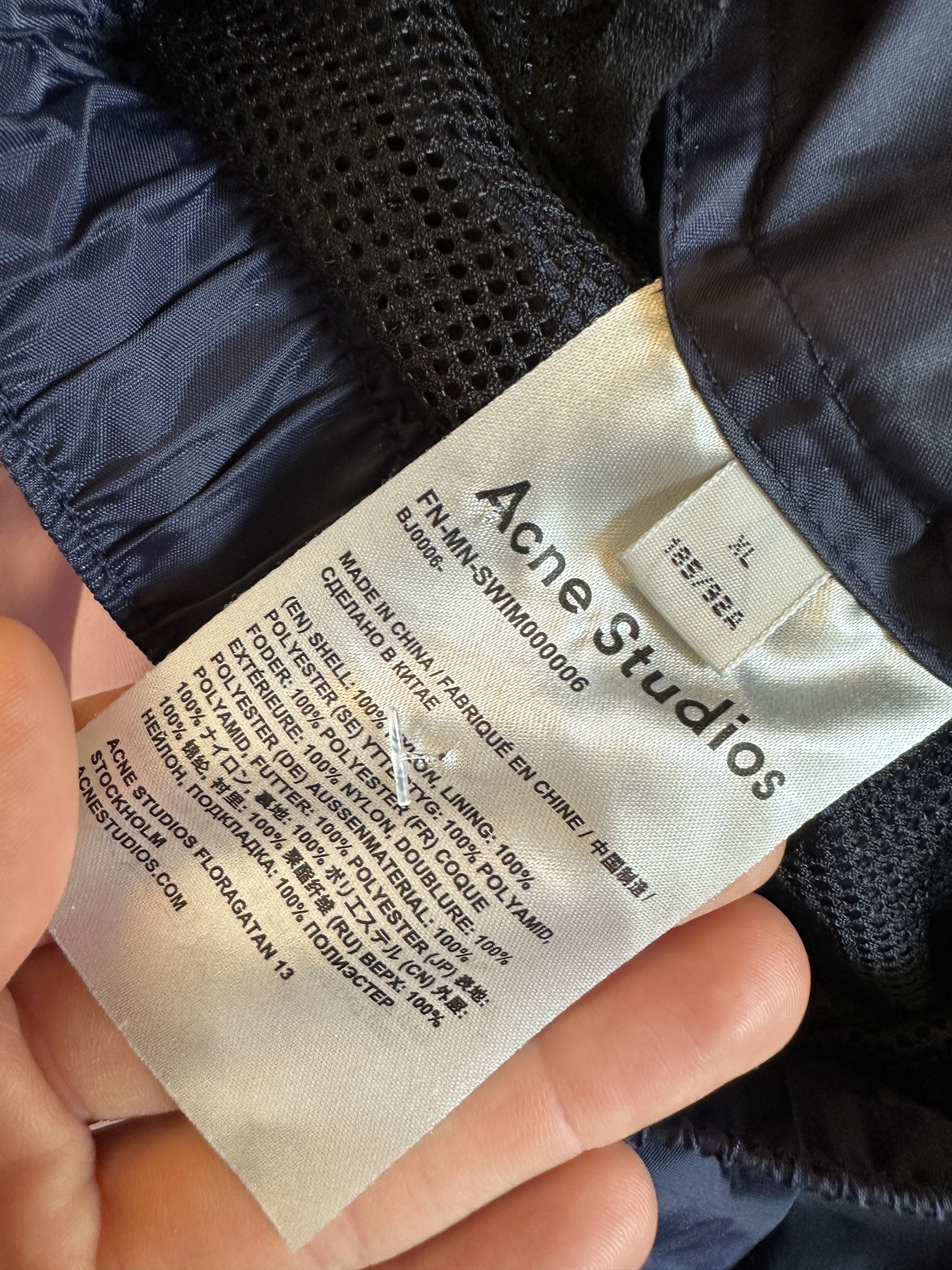 Acne Studios Acne Studios Logo Swim Trunks Size US 36 / EU 52 - 5 Thumbnail