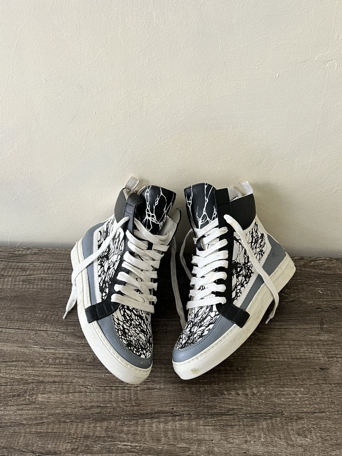 Kris Van Assche KRIS VAN ASSCHE LACED BACKZIP SNEAKERS Size US 6 / EU 39 - 3 Thumbnail