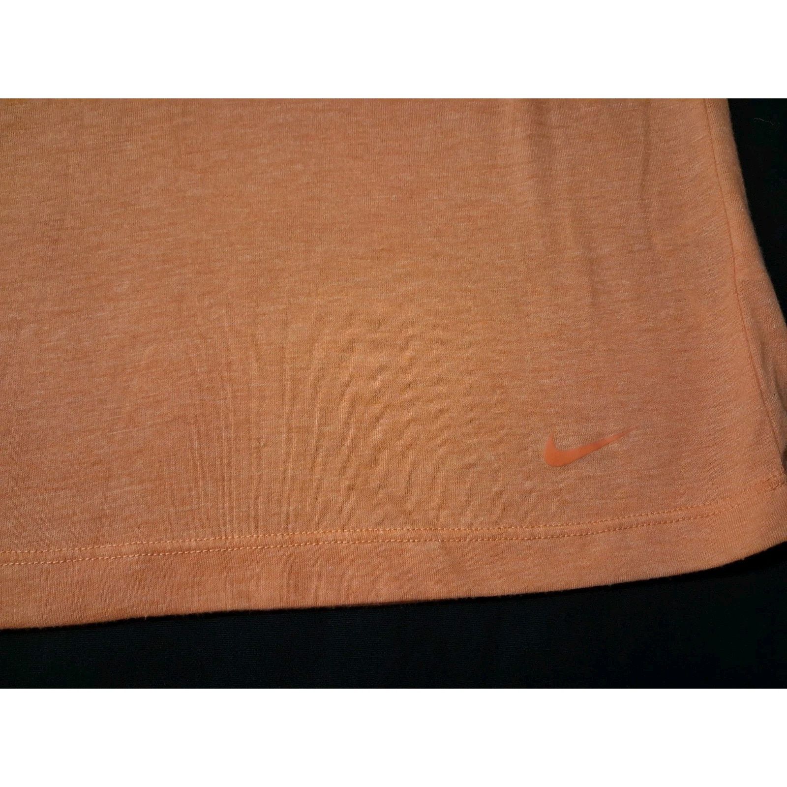 Nike Nike Orange Women's Crew Neck Short Sleeve T-Shirt Small Size S / US 4 / IT 40 - 2 Thumbnail