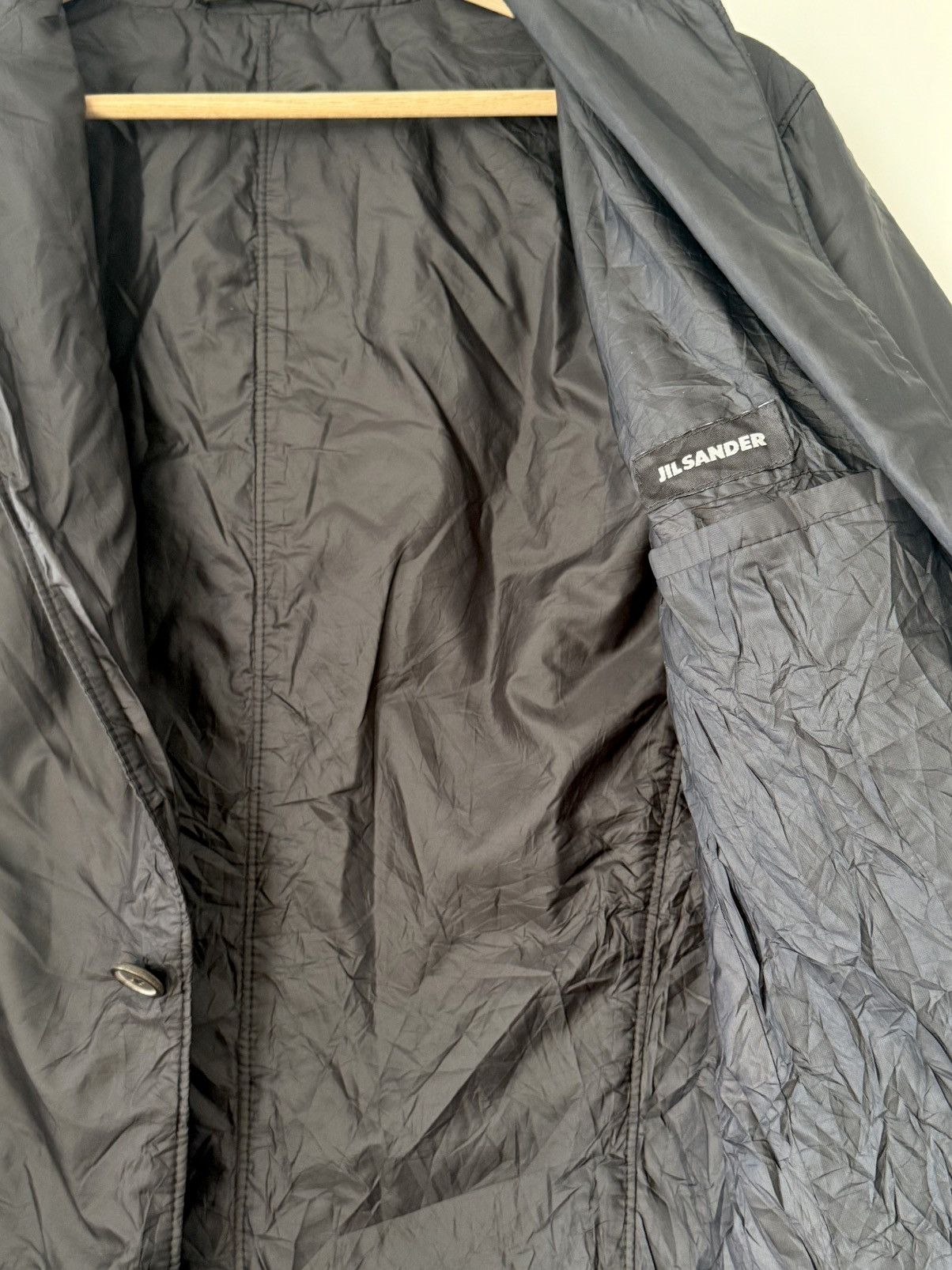 Jil Sander Jil Sander (Raf Simon era) Black Nylon Jacket Size US S / EU 44-46 / 1 - 2 Thumbnail