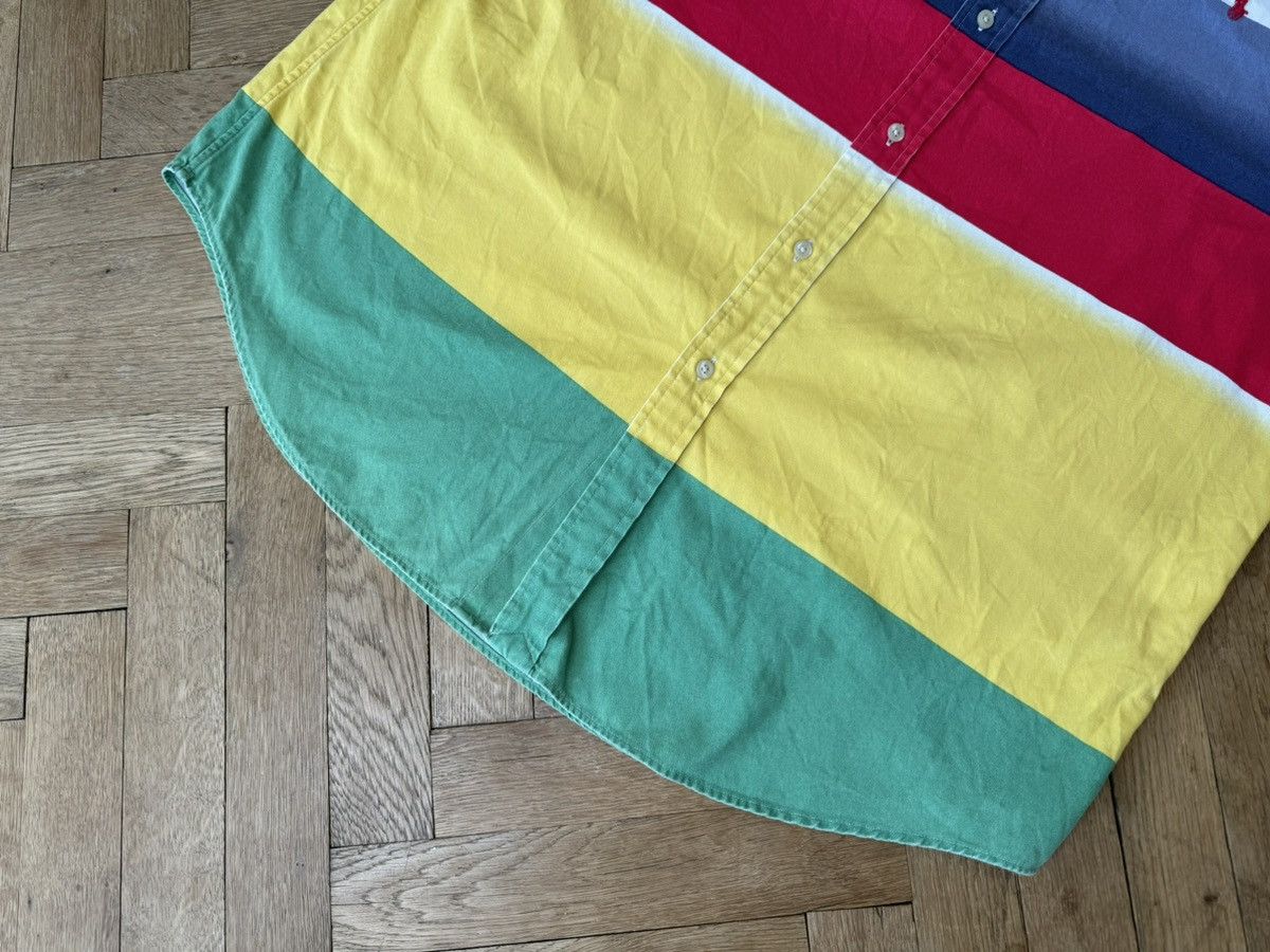 Ralph Lauren Ralph Lauren Color Block Button Up Shirt XL Size US XL / EU 56 / 4 - 2 Thumbnail