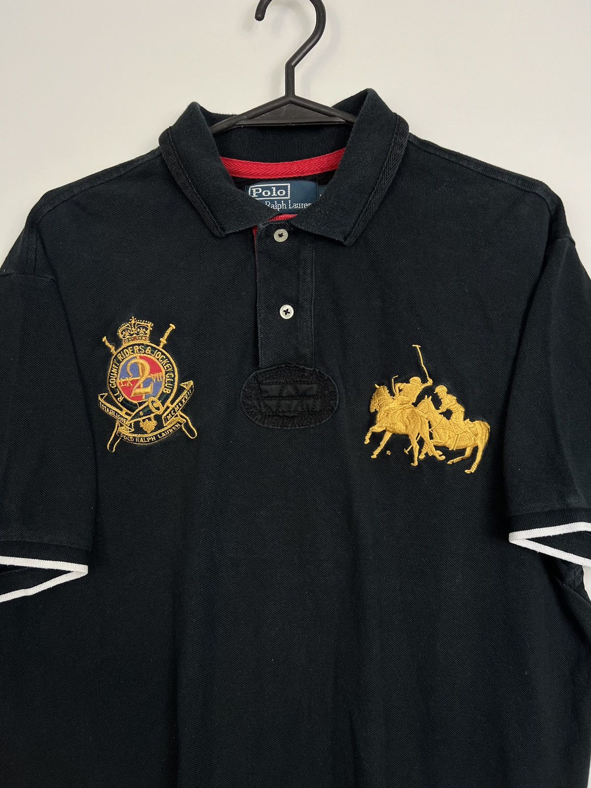 Polo Ralph Lauren × Ralph Lauren × Vintage Polo Ralph Lauren Chief Keef 2 vintage polo shirt mcmlxvii Size US XL / EU 56 / 4 - 3 Thumbnail
