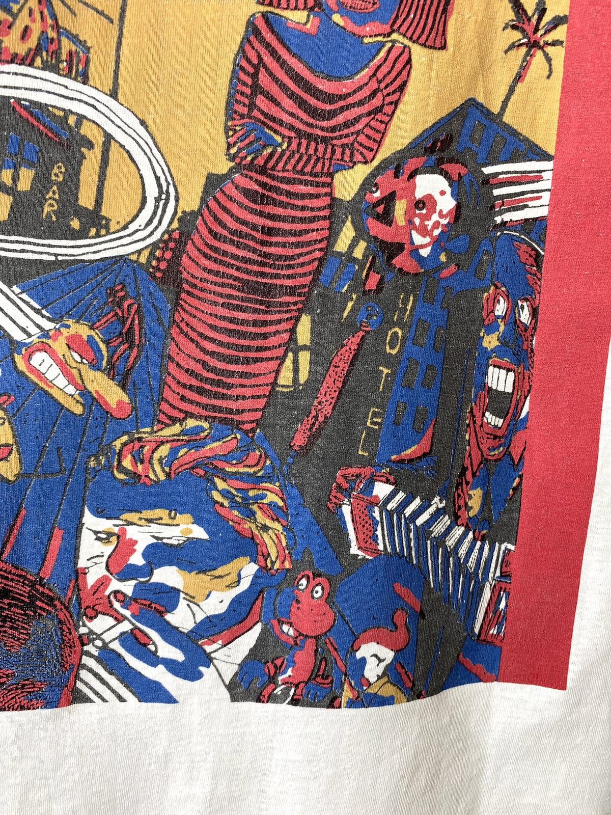 Band Tees × TALKING ABOUT THE ABSTRACTION 1990’s Vintage Strapazin Comics Art T Shirt Picasso Size US L / EU 52-54 / 3 - 10 Thumbnail
