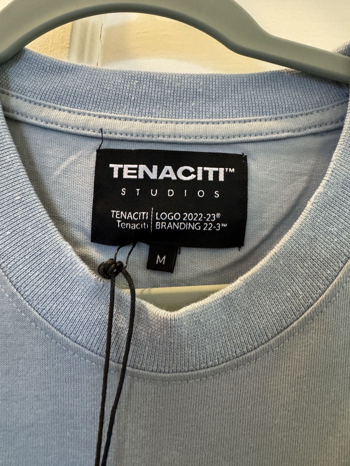 Other Tenaciti Loyalty Distressed Baby Blue Tee Size US M / EU 48-50 / 2 - 3 Thumbnail