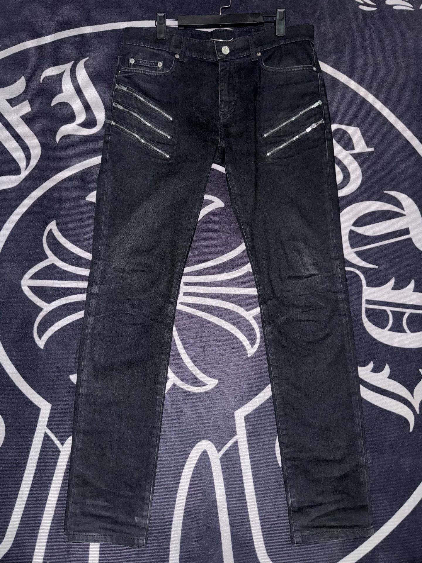 Hedi Slimane Saint Laurent 15FW Hedi Slimane Black Jeans Size US 32 / EU 48 - 1 Thumbnail