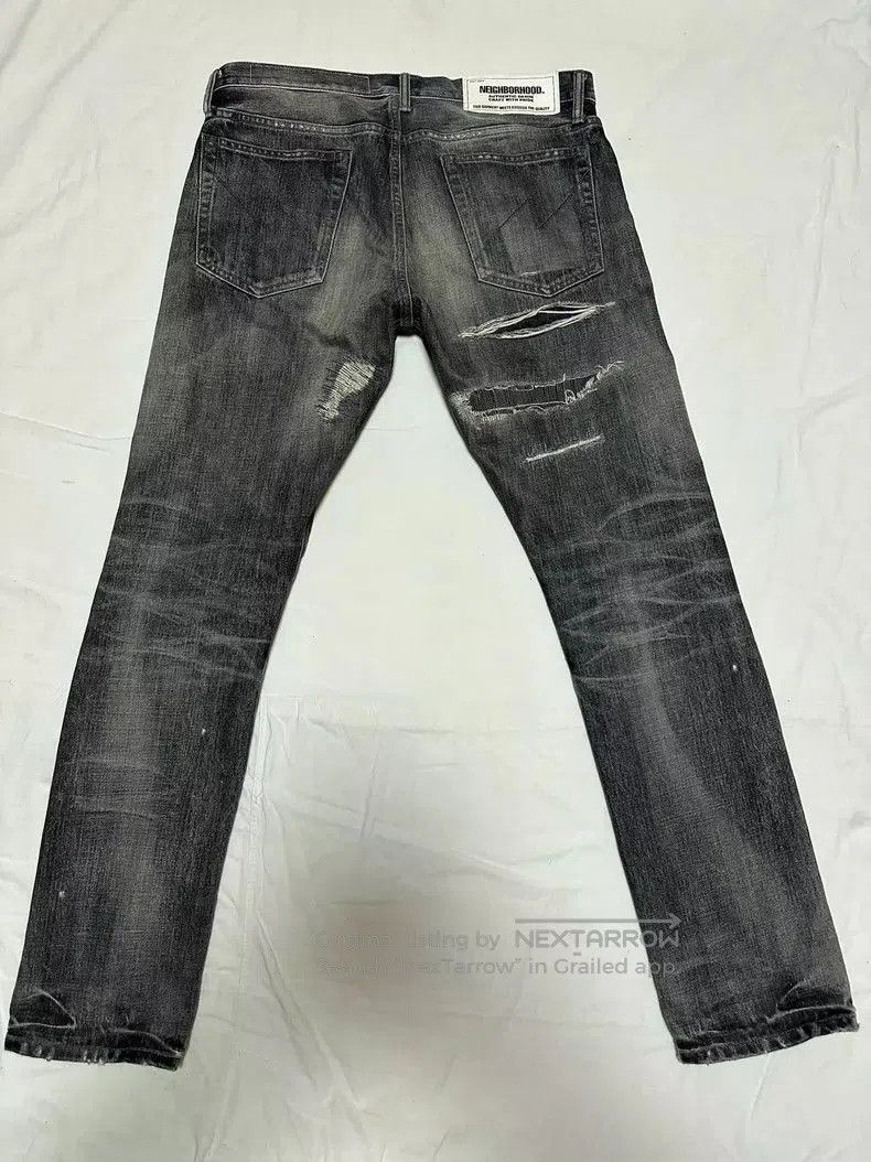 Neighborhood NEIGHBORHOOD Distressed Denim Jeans. Size US 27 - 3 Thumbnail