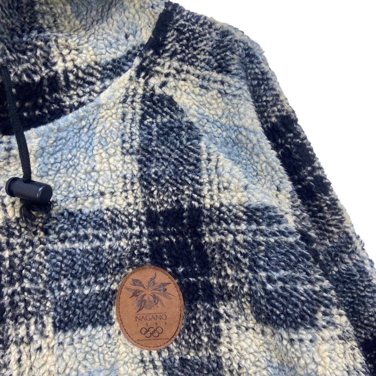 USA Olympics Vintage 90s 1998 Olympic Nagano Fleece Sherpa Jacket Size US M / EU 48-50 / 2 - 12 Thumbnail