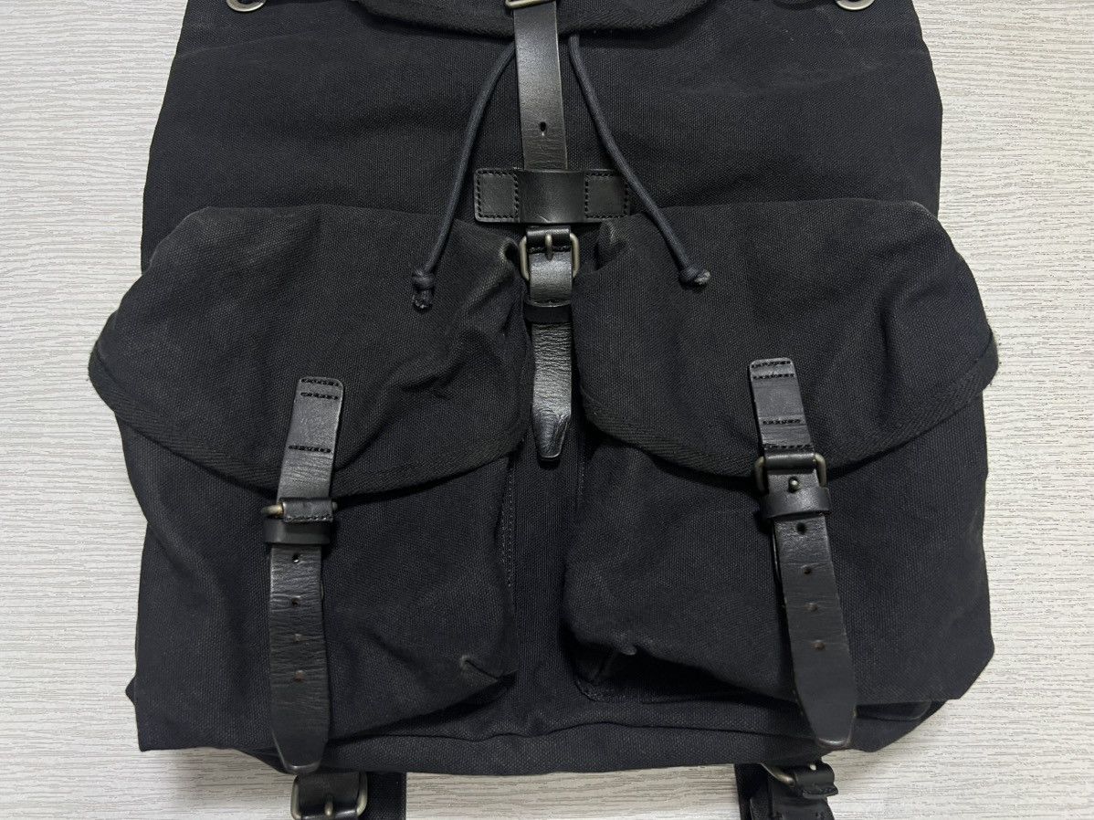 Dries Van Noten Dries Van Noten - Canvas Military Rucksack Backpack Size ONE SIZE - 6 Thumbnail