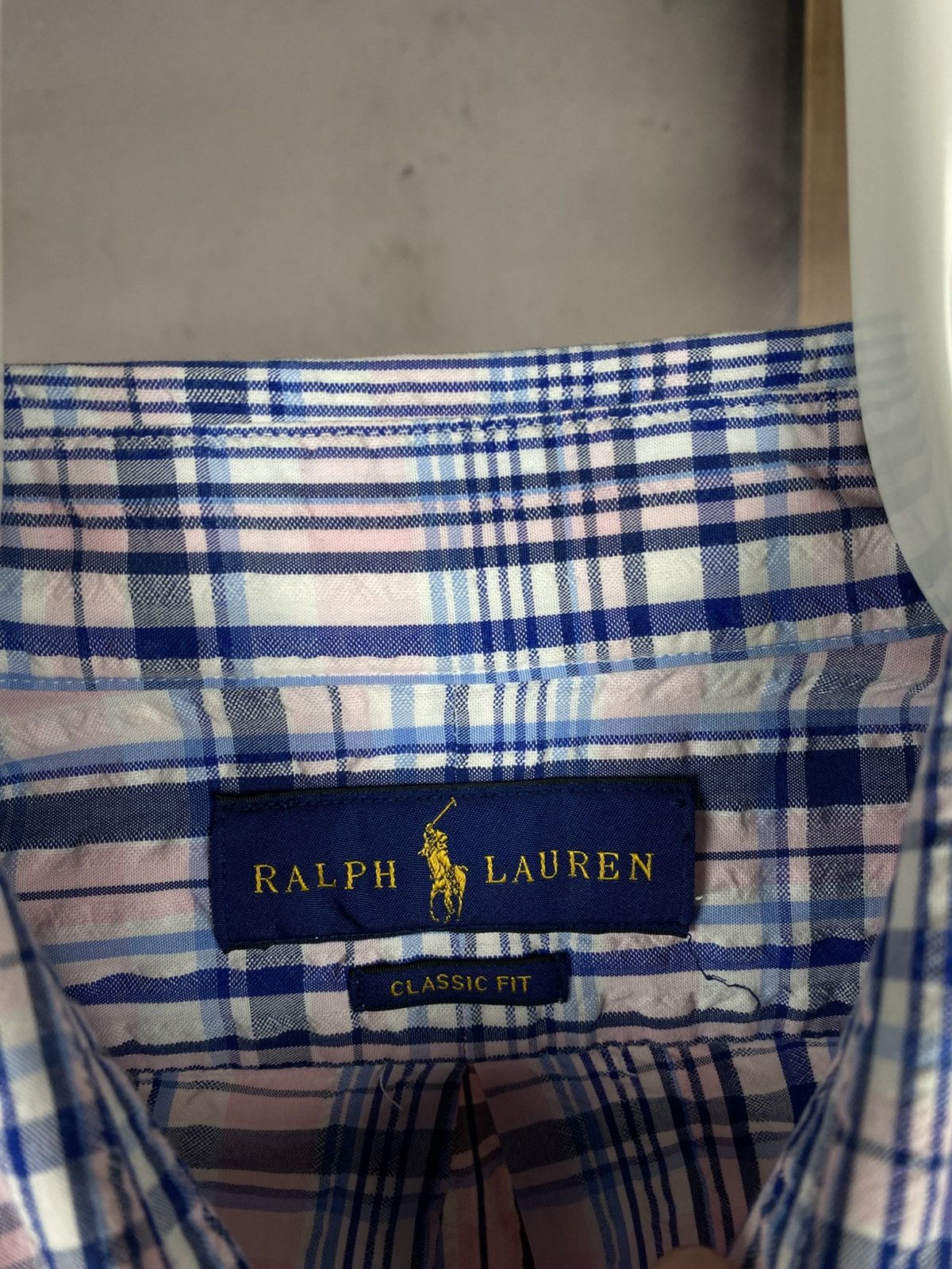 Polo Ralph Lauren 🎠Vintage Shirt Button Up Polo Ralph Lauren Flannel Pony Tee🎠 Size US L / EU 52-54 / 3 - 11 Thumbnail