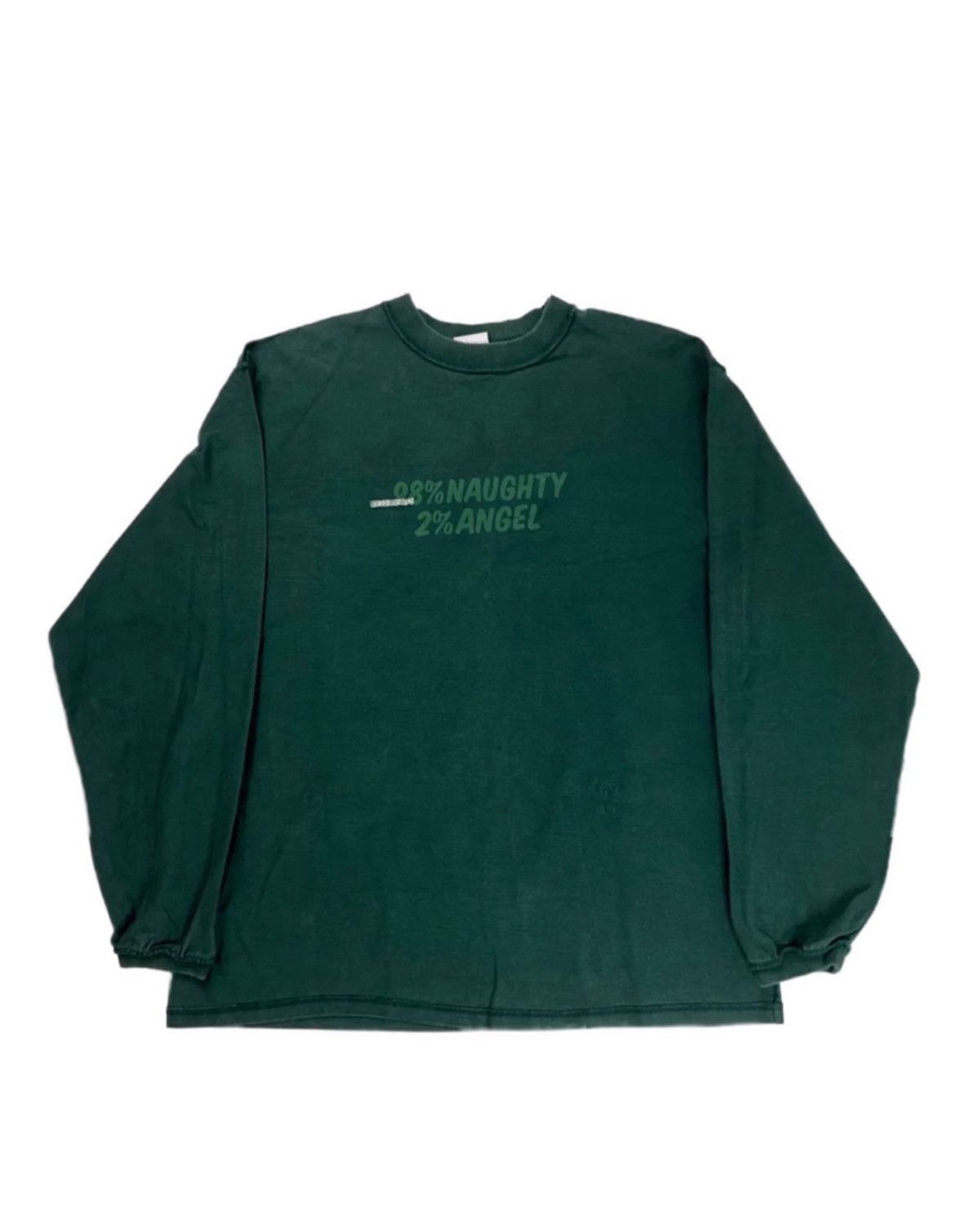 Vetements Vetements 98% Naughty 2% Angel Inside Out Longsleeve Size US S / EU 44-46 / 1 - 1 Thumbnail