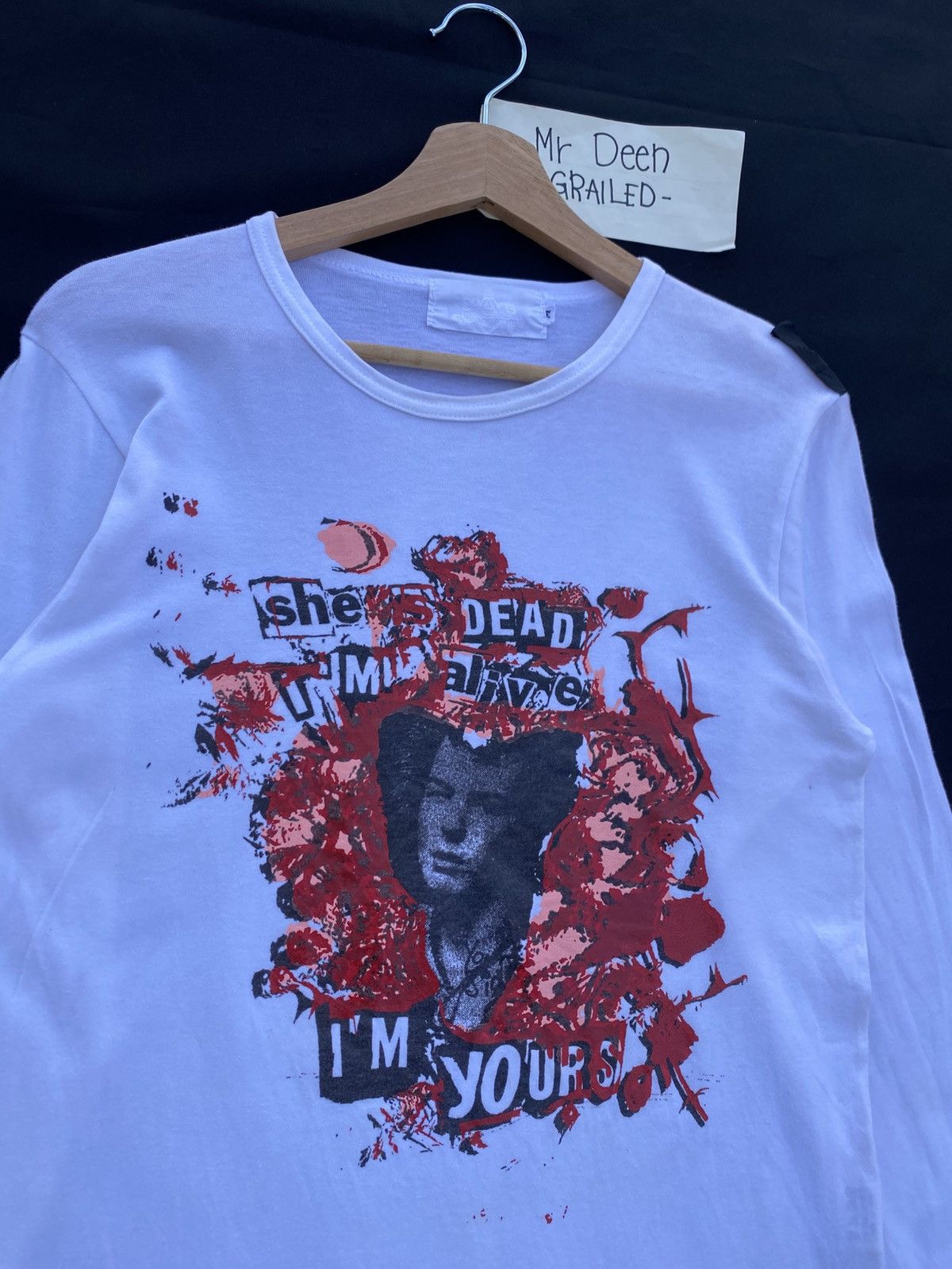 Japanese Brand Rare She’s Dead, I’m Alive, I’m Yours" Seditionaries T-shirt Size S / US 4 / IT 40 - 8 Thumbnail