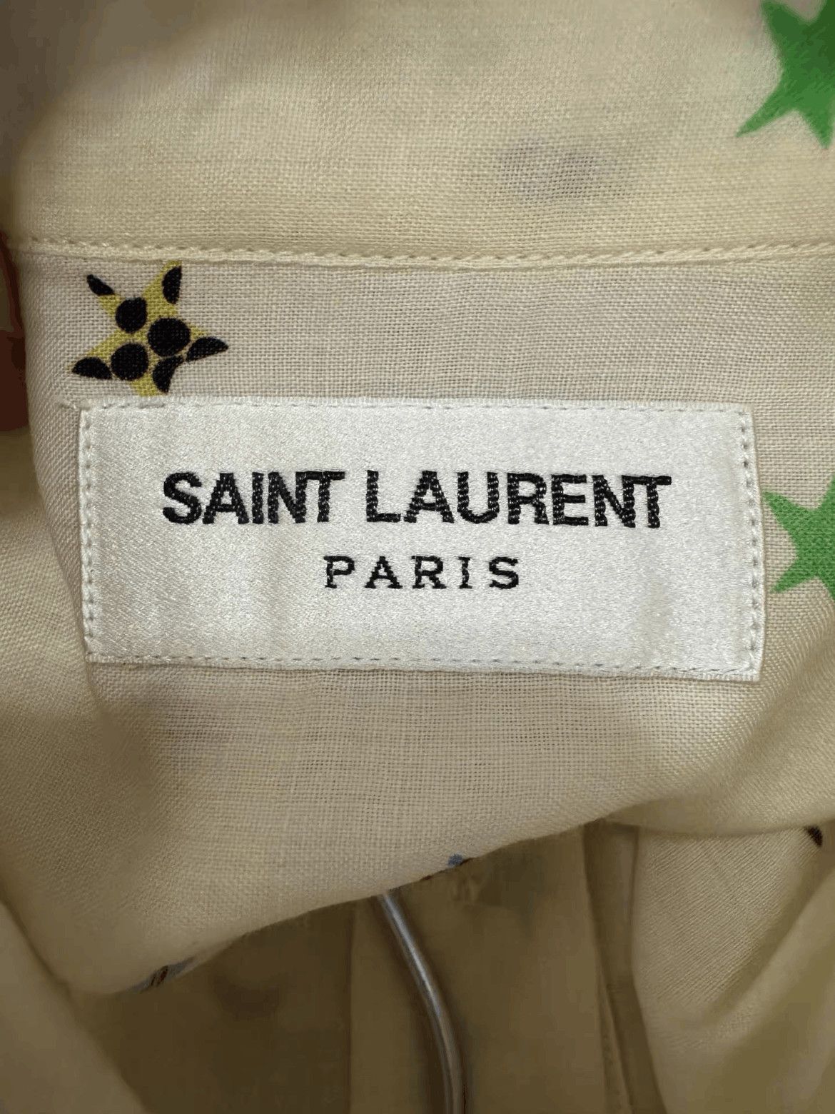 Saint Laurent Paris Sz 39 Saint Laurent Paris 19SS Runway Star Shirt-2508 Size US L / EU 52-54 / 3 - 5 Thumbnail