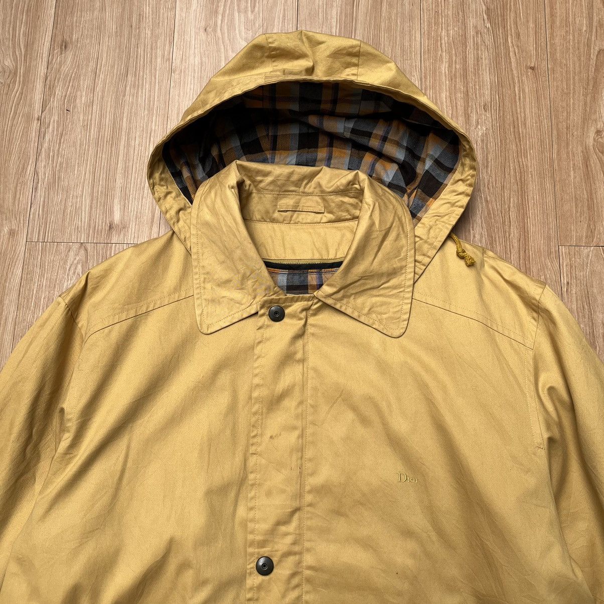 Christian Dior Monsieur × Vintage Vintage Christian Dior Monsieur Parka Jacket Yellow Sun Size US L / EU 52-54 / 3 - 4 Thumbnail