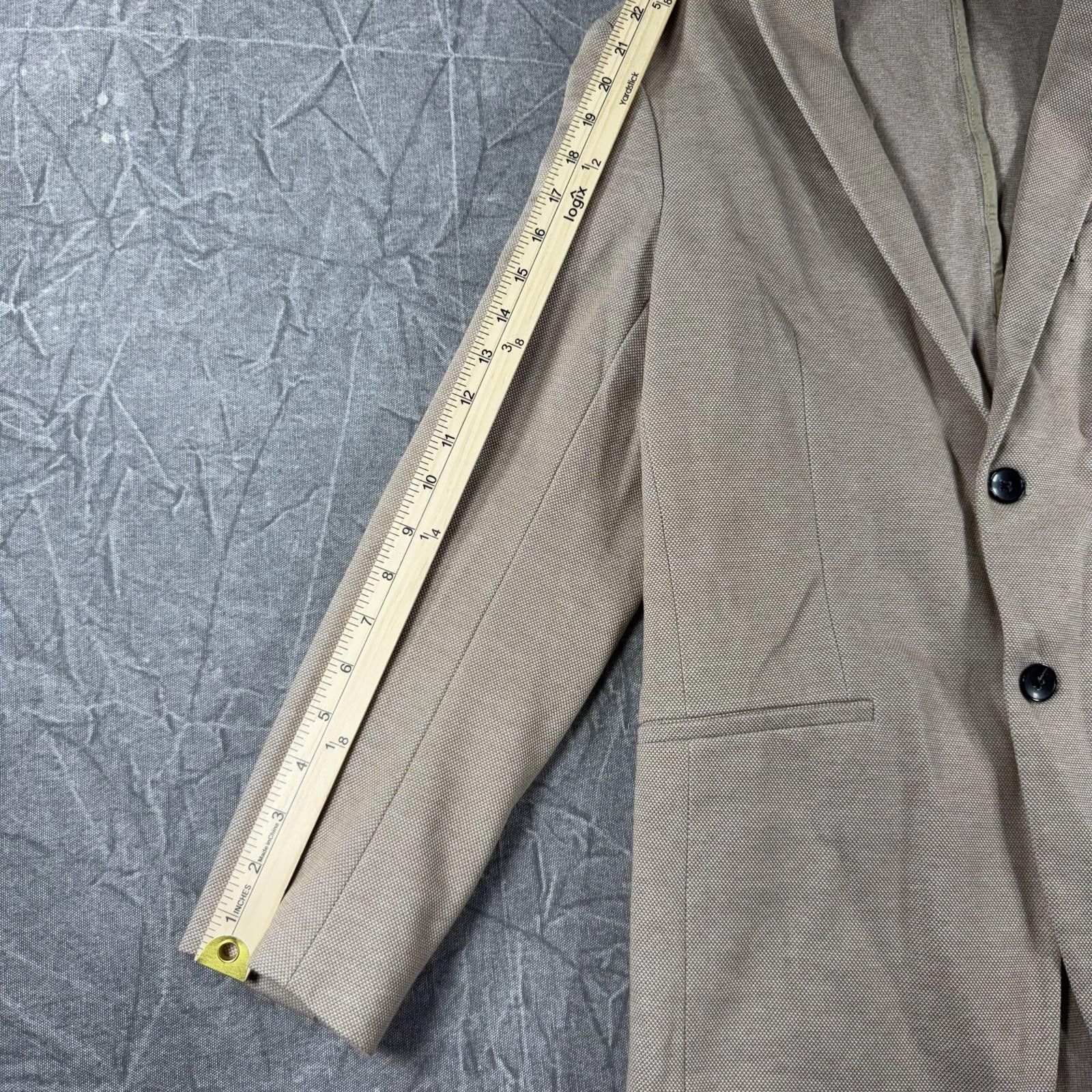 Zara Zara Blazer Men's M Tan Size 38R - 6 Thumbnail
