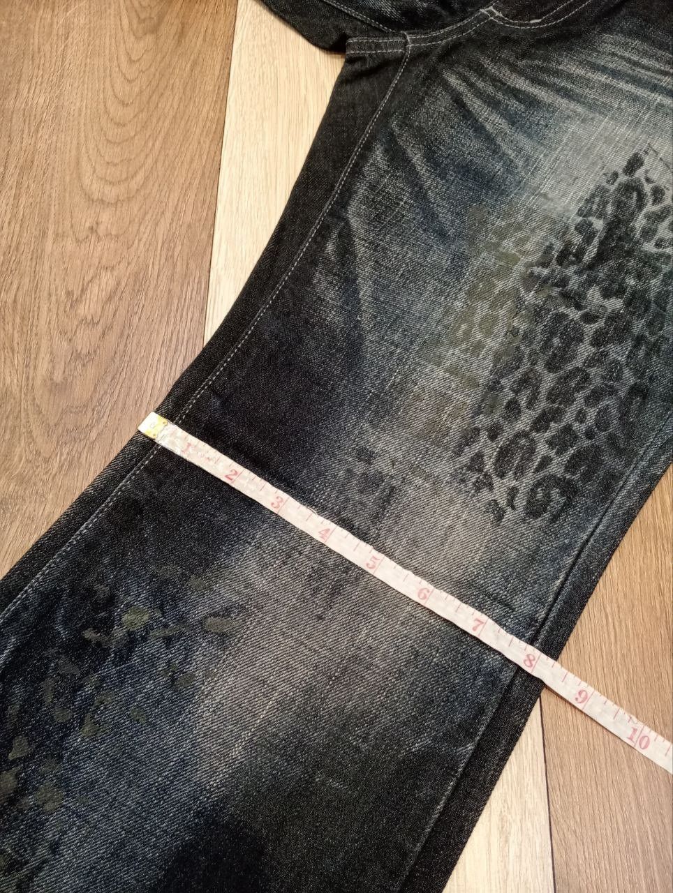 Tornado Mart TORNADO MART JAPAN BLUE WASHED FLARED PANTS Size US 31 - 18 Thumbnail