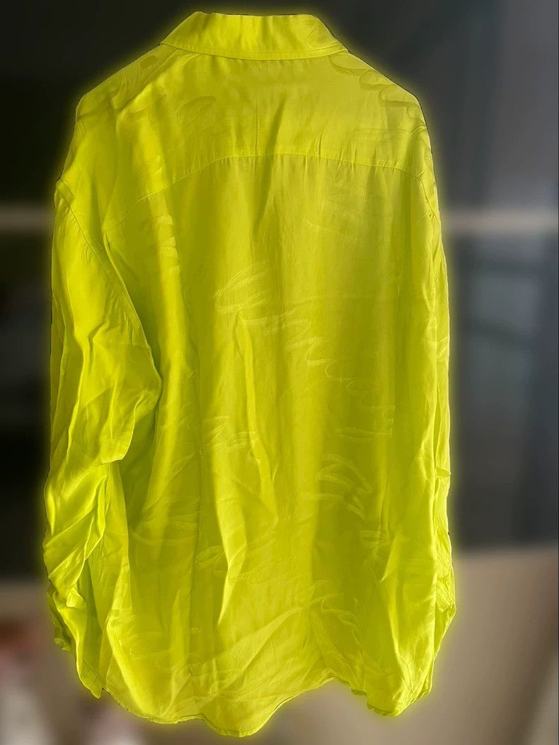 Balenciaga Balenciaga yellow shirt 2502-Nextarrow Size XS / US 0-2 / IT 36-38 - 2 Thumbnail