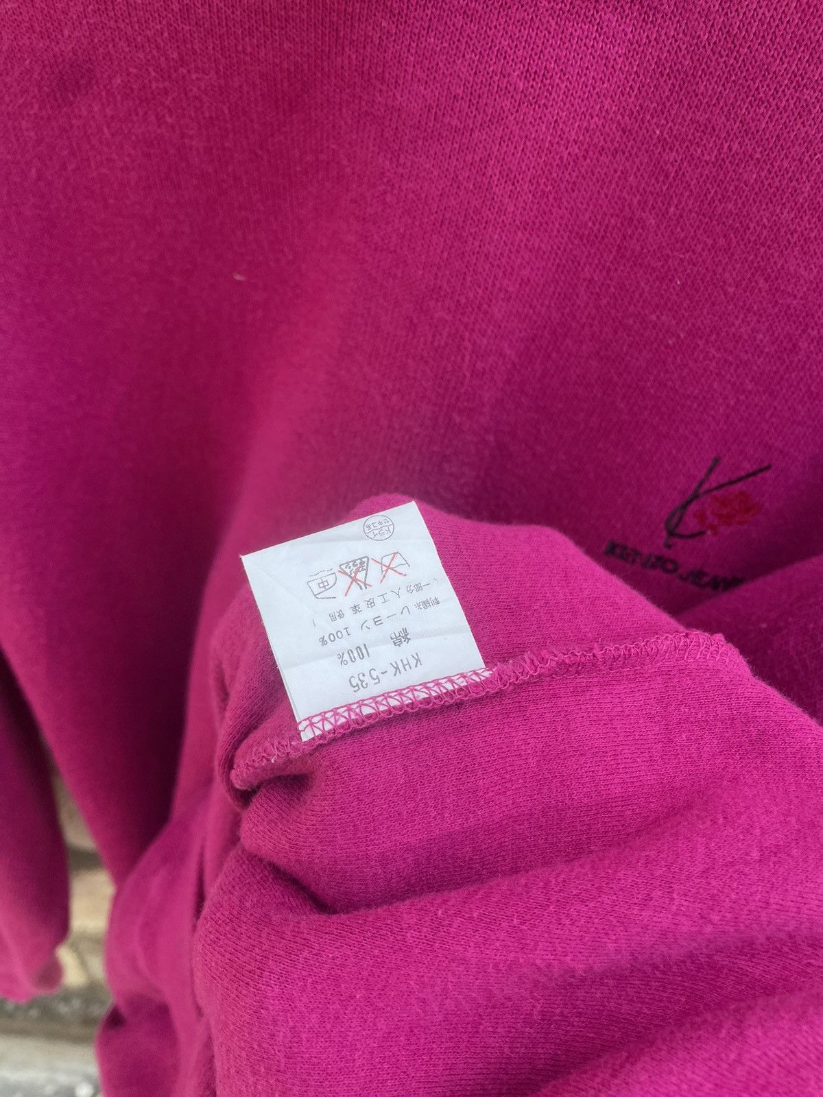 Kenzo × Vintage Vintage Kenzo Jeans sweatshirt Size US L / EU 52-54 / 3 - 5 Thumbnail