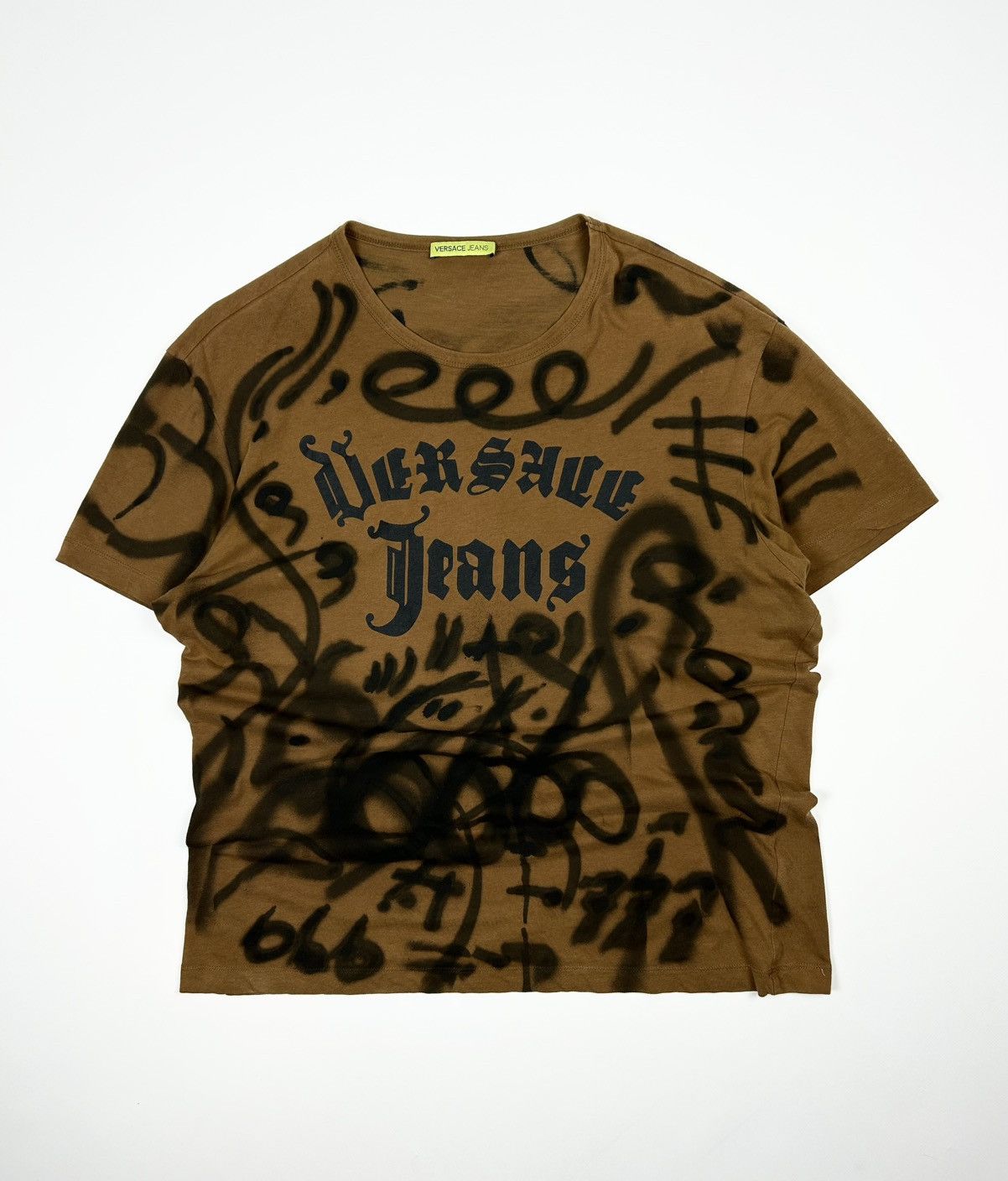 Dolce & Gabbana × Versace Versace Jeans print Logo Tee T-shirt Size US M / EU 48-50 / 2 - 1 Thumbnail