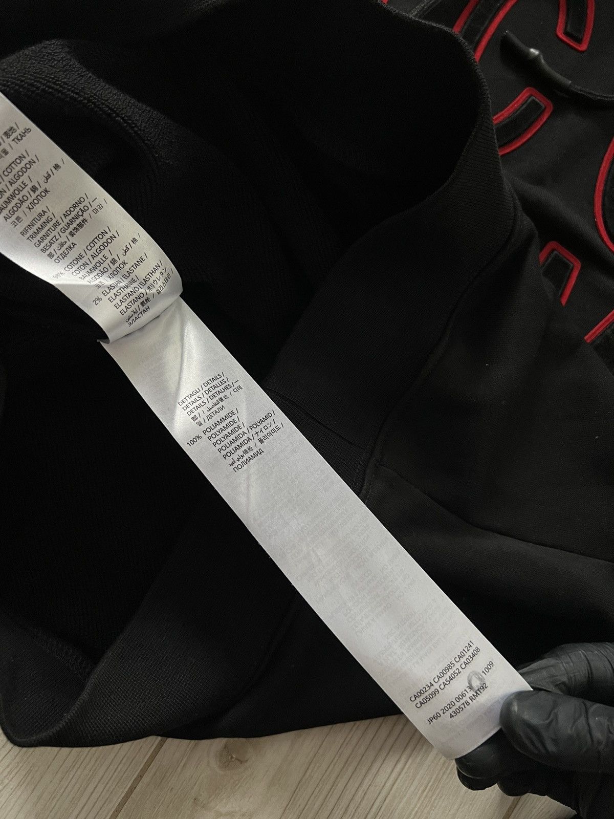 Alexander McQueen Alexander McQueen McQ Big Logo Black Hoodie Size Small Size US S / EU 44-46 / 1 - 10 Thumbnail