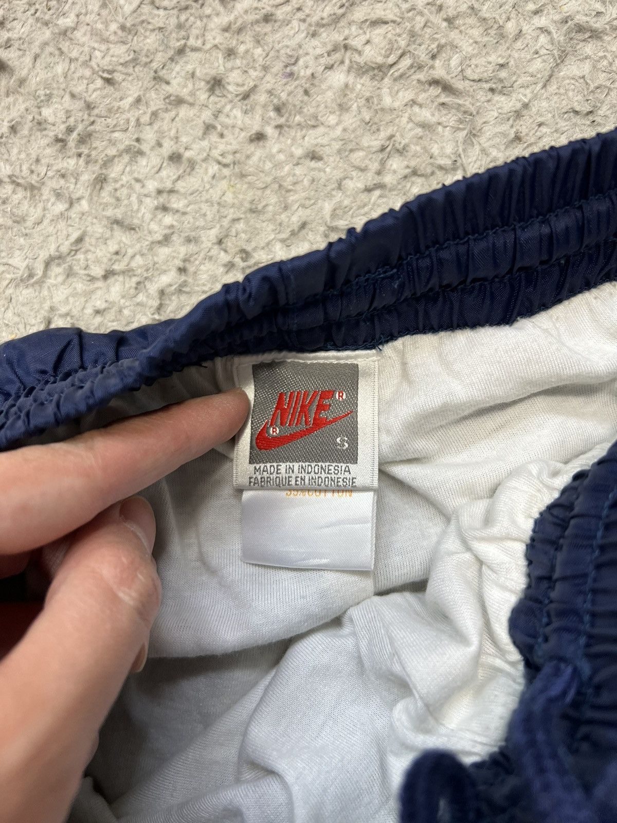 Nike Pants Nike Small Logo Vintage 80’s Ortalion Size US 31 - 3 Thumbnail