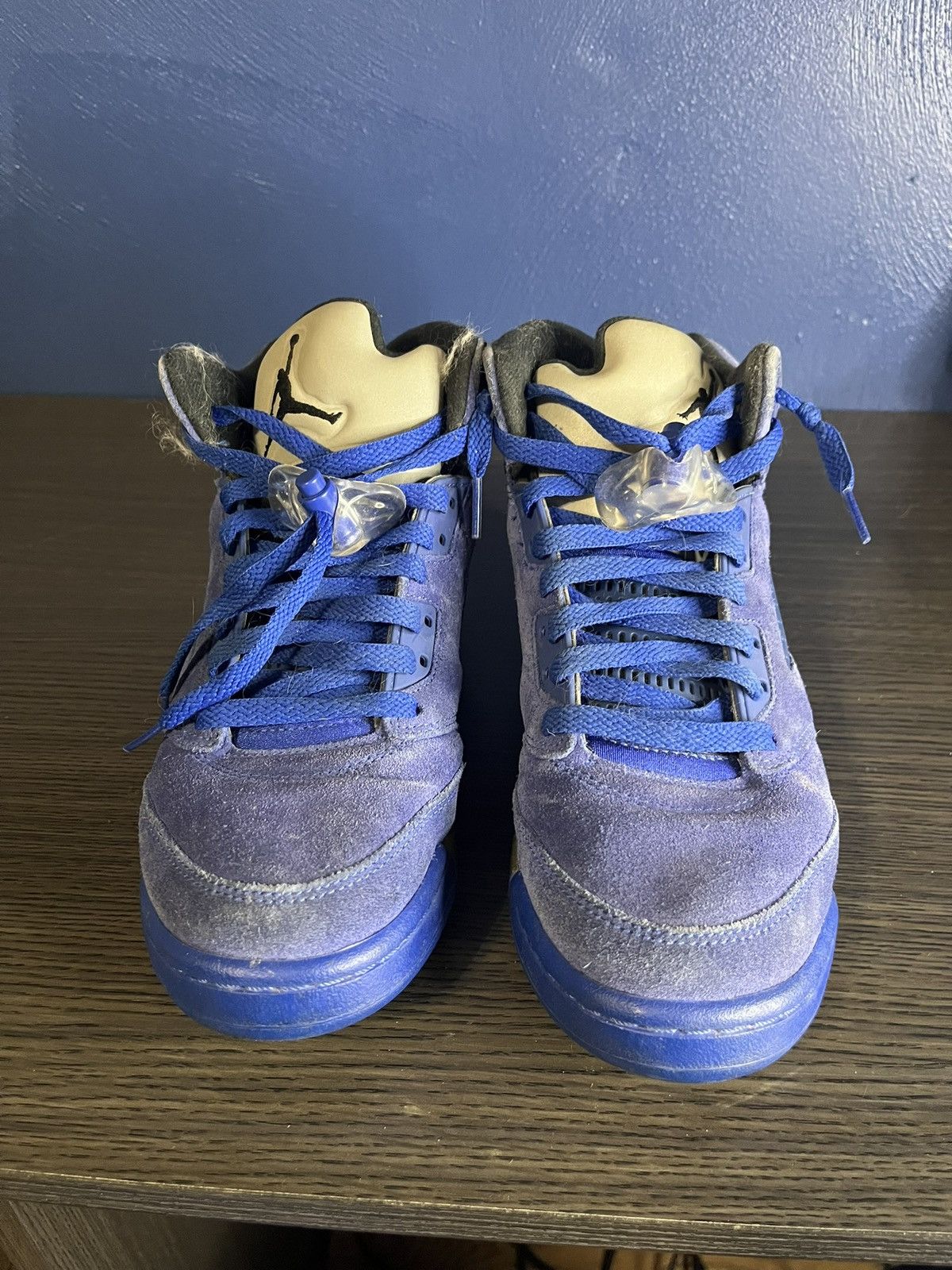 Jordan Brand Blue Suede GS Jordan 5 Size US 7 / EU 40 - 1 Thumbnail