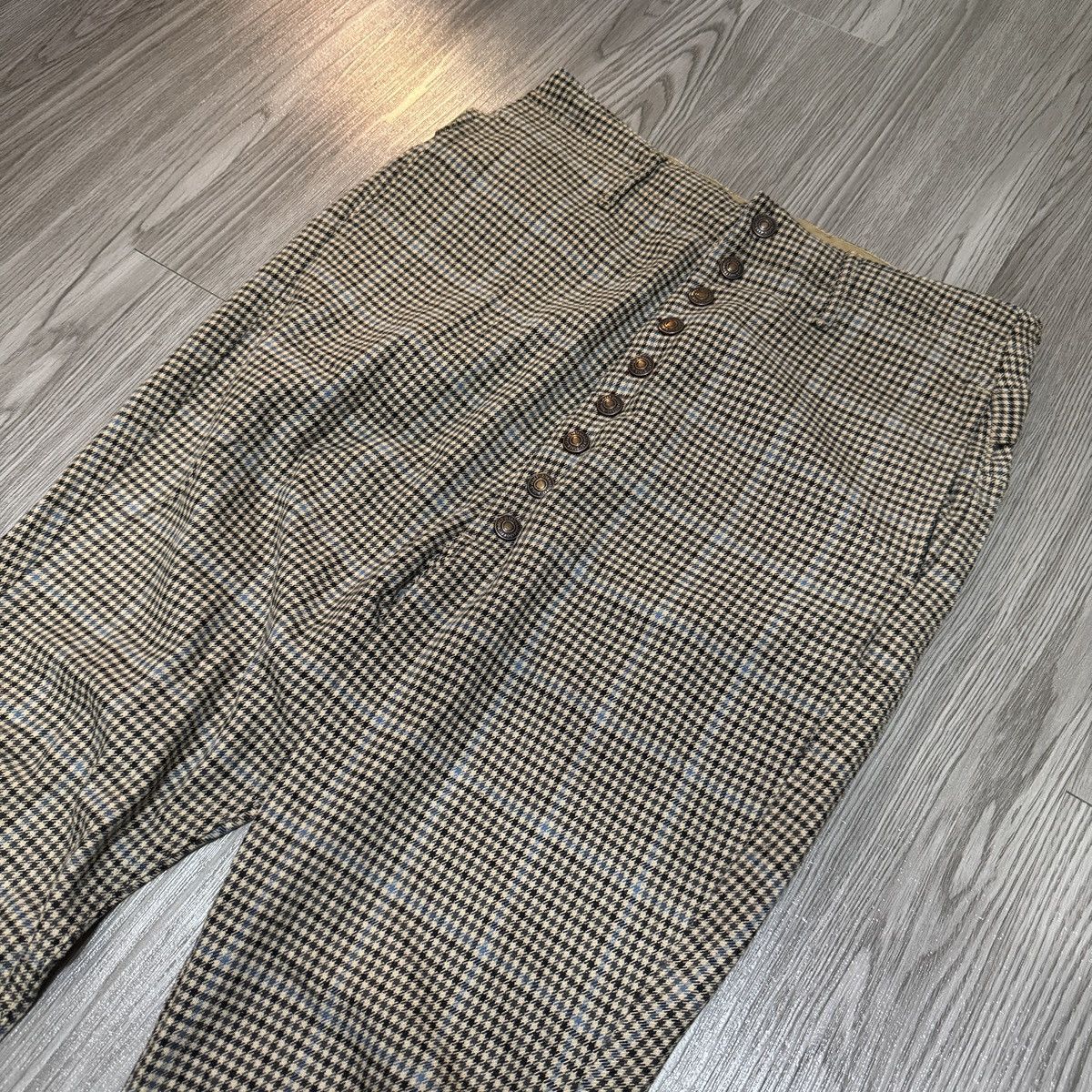 Kapital Kapital Plaid Buttons High Waist Pants Size US 28 / EU 44 - 3 Thumbnail