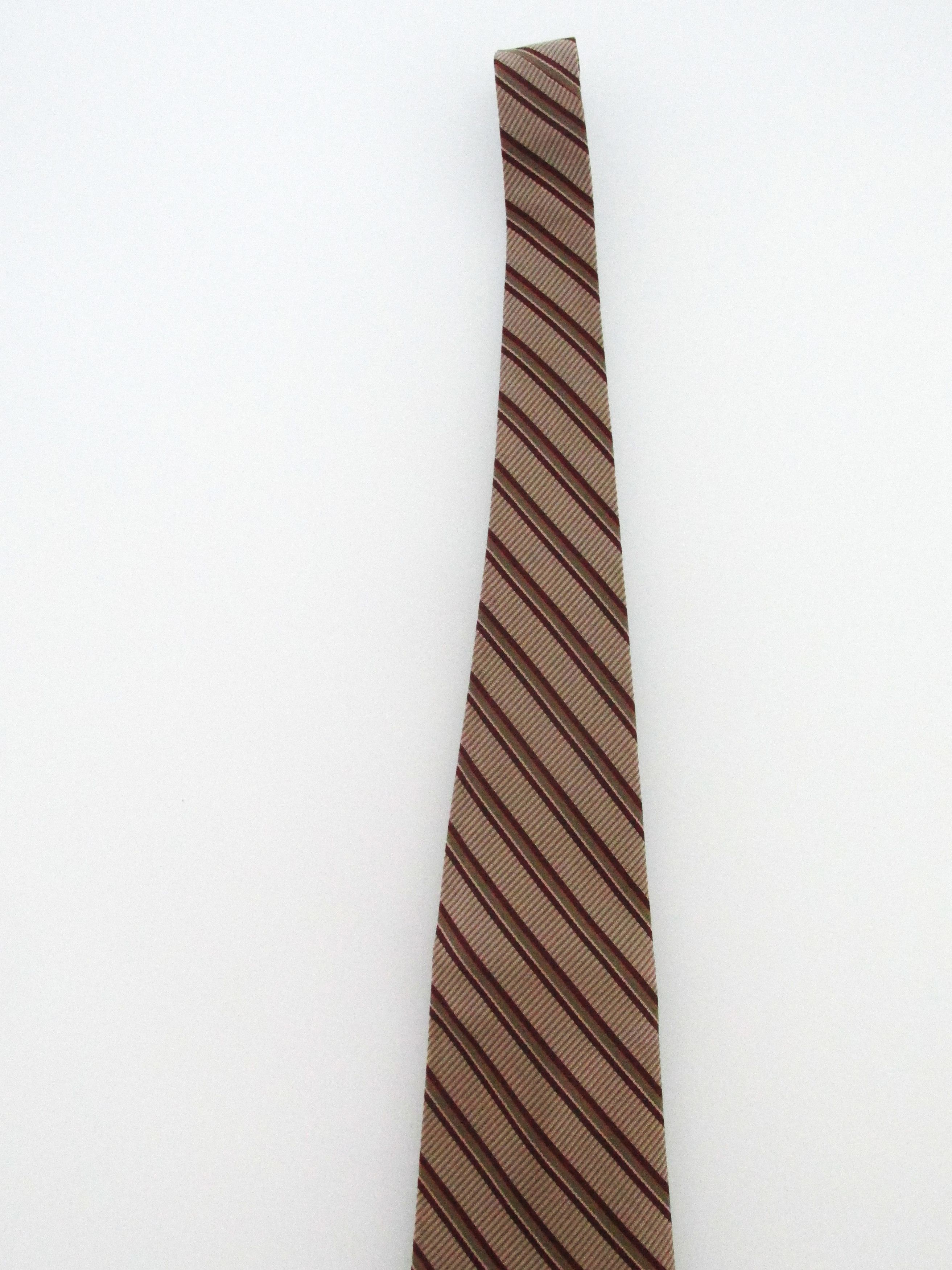 Vintage Mariano Rubinacci Vintage Men's Silk Tie Size ONE SIZE - 3 Thumbnail