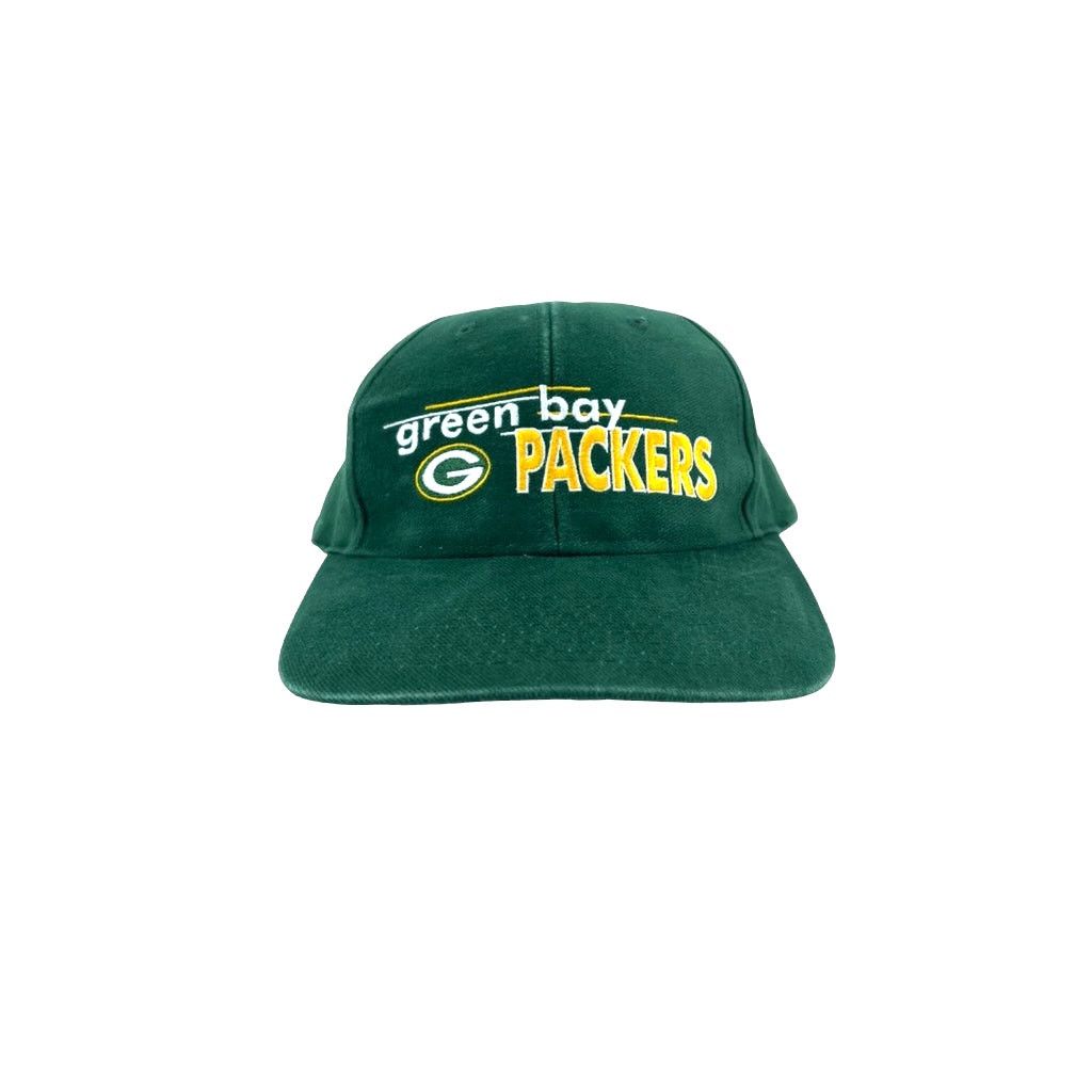 Logo 7 × NFL × Vintage Vintage 1990's Logo 7 Green Bay Packers Snapback Hat Size ONE SIZE - 1 Thumbnail