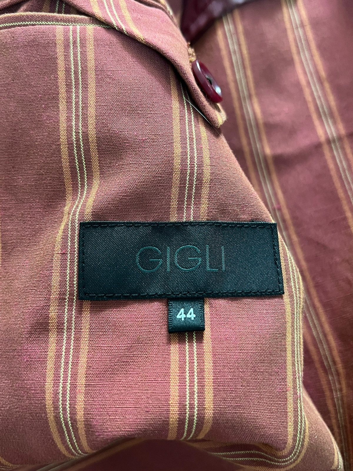Romeo Gigli Vintage Romeo Gigli Stripes Jacket Blazer Size US M / EU 48-50 / 2 - 11 Thumbnail
