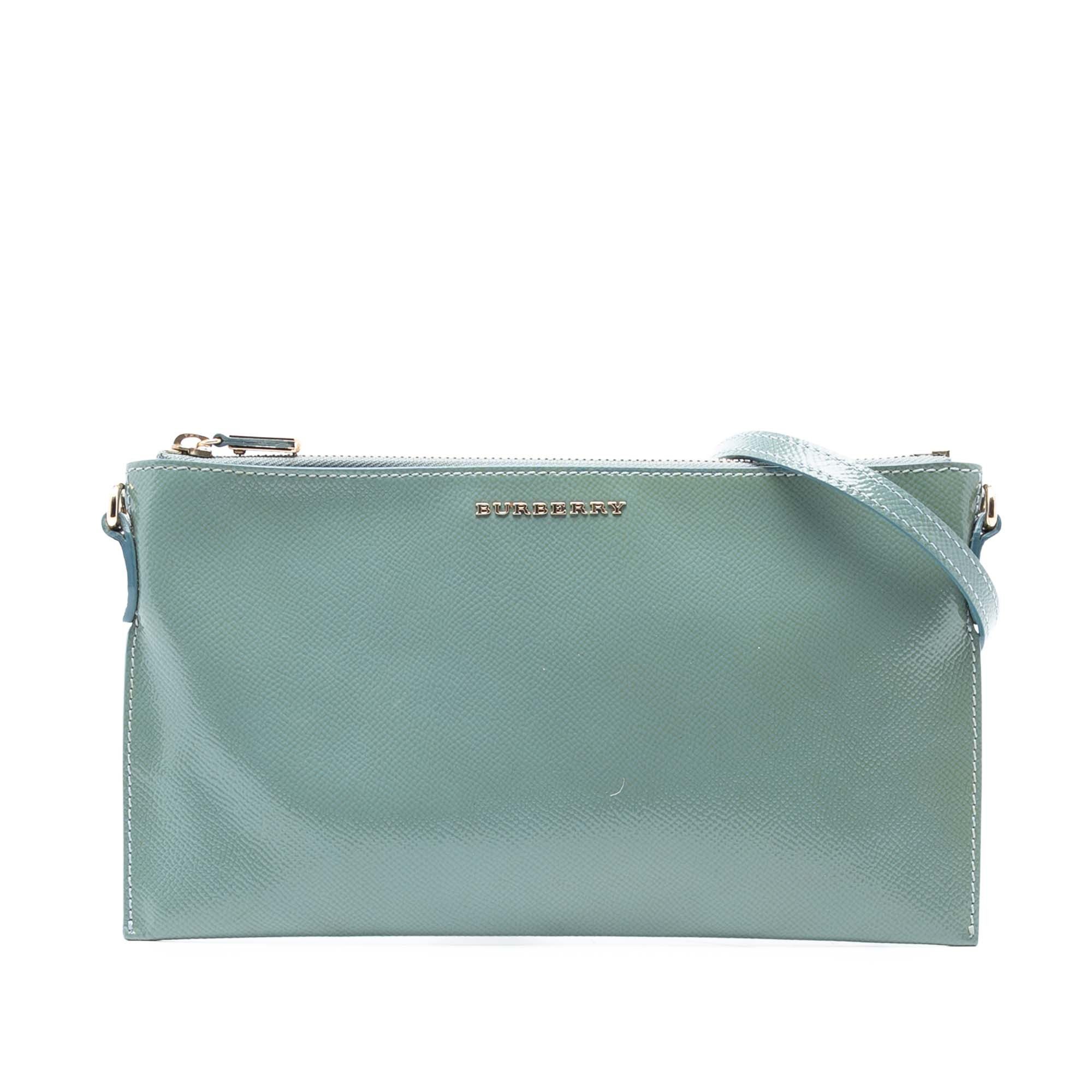 Burberry Grained Leather Peyton Crossbody