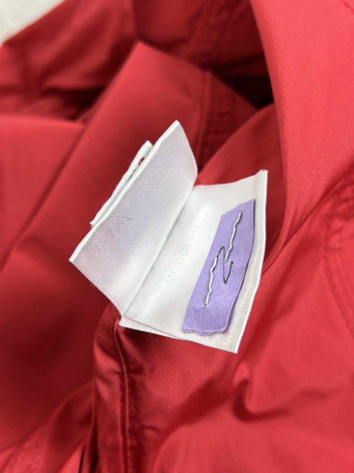 Moncler Moncler Red Rain Jacket Nylon Coat Size 4 Size L / US 10 / IT 46 - 20 Thumbnail