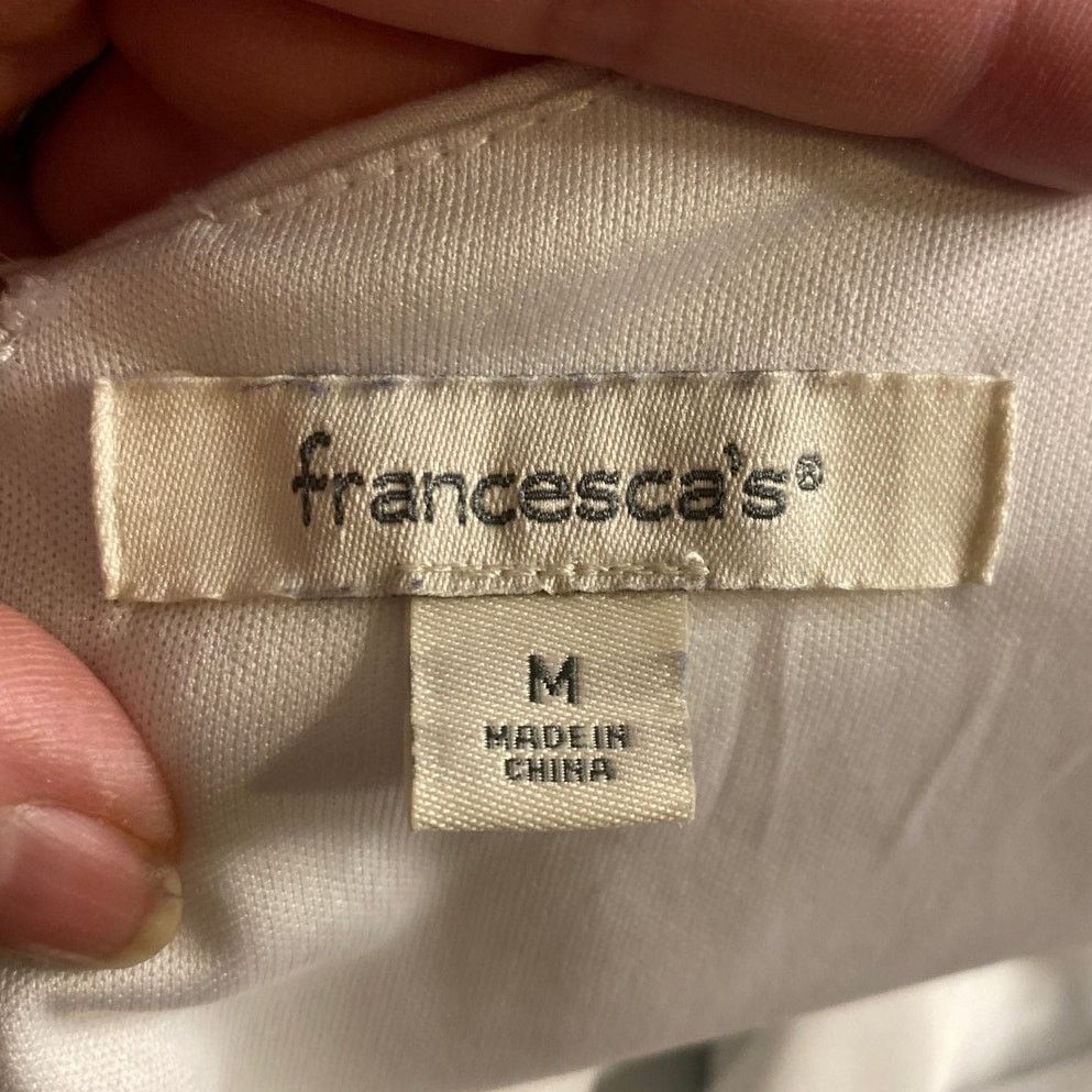 Other Cottagecore Spring Wedding Guest White Blue Ombre M Size M / US 6-8 / IT 42-44 - 3 Thumbnail