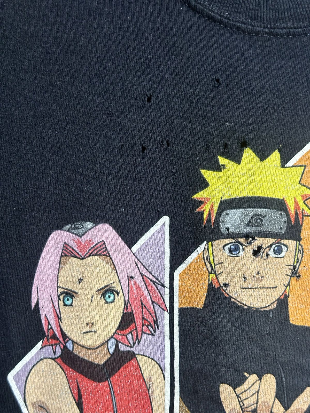 Anime Thrashed Naruto Shippuden Faded Tee Size US M / EU 48-50 / 2 - 4 Thumbnail
