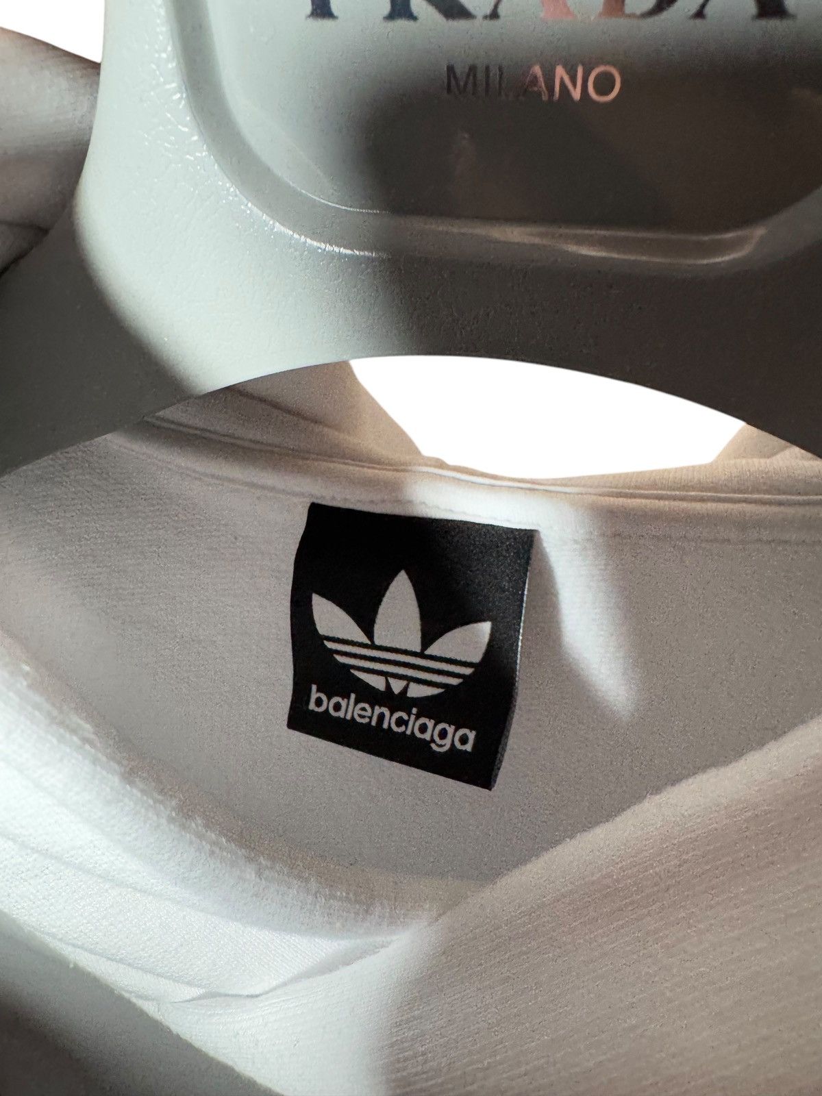 Balenciaga Balenciaga x Adidas Hoodie - White, Size 1, Brand New Size US S / EU 44-46 / 1 - 4 Thumbnail