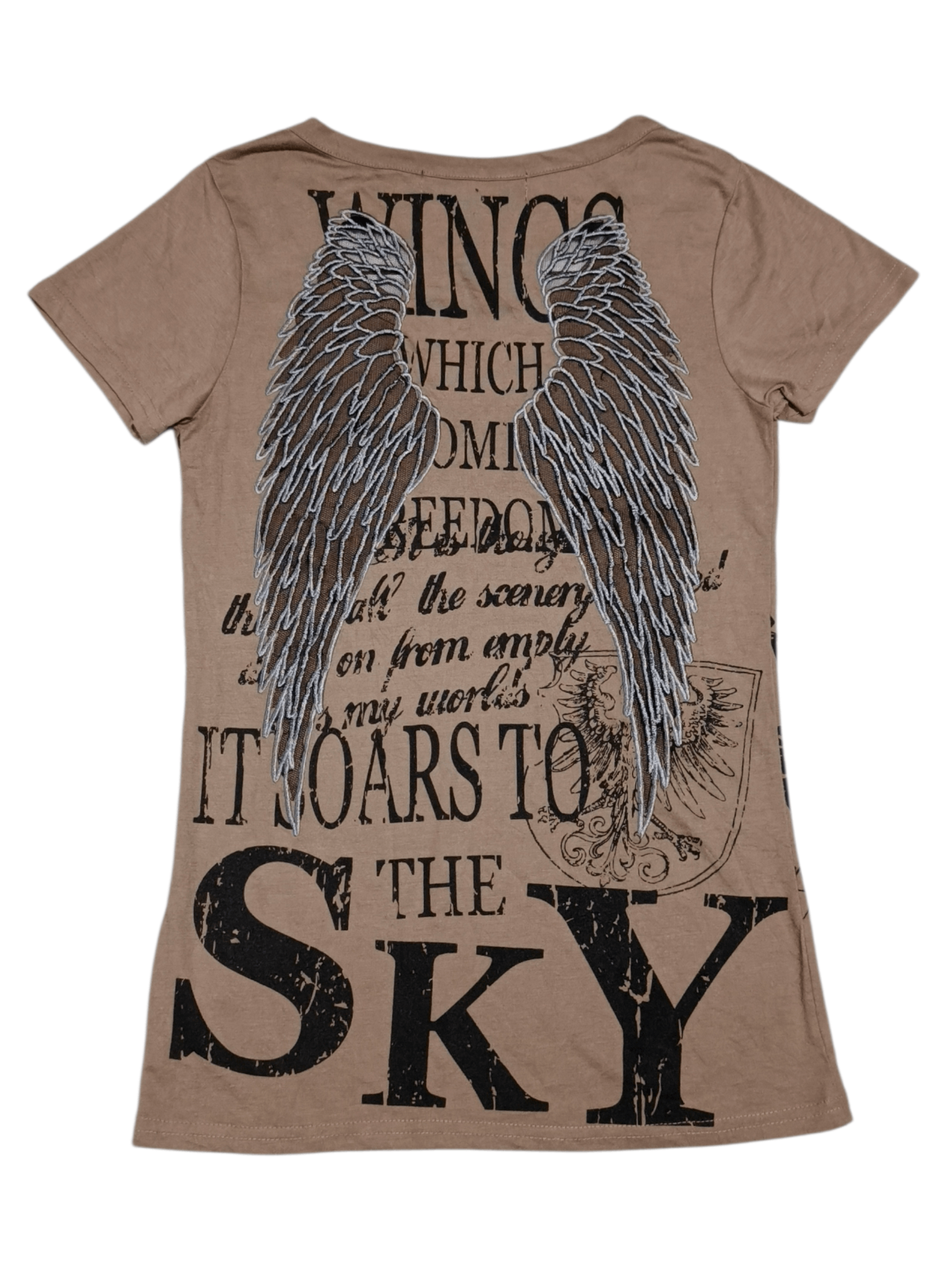 Japanese Brand Y2k punk wings sky tshirt Size M / US 6-8 / IT 42-44 - 1 Thumbnail