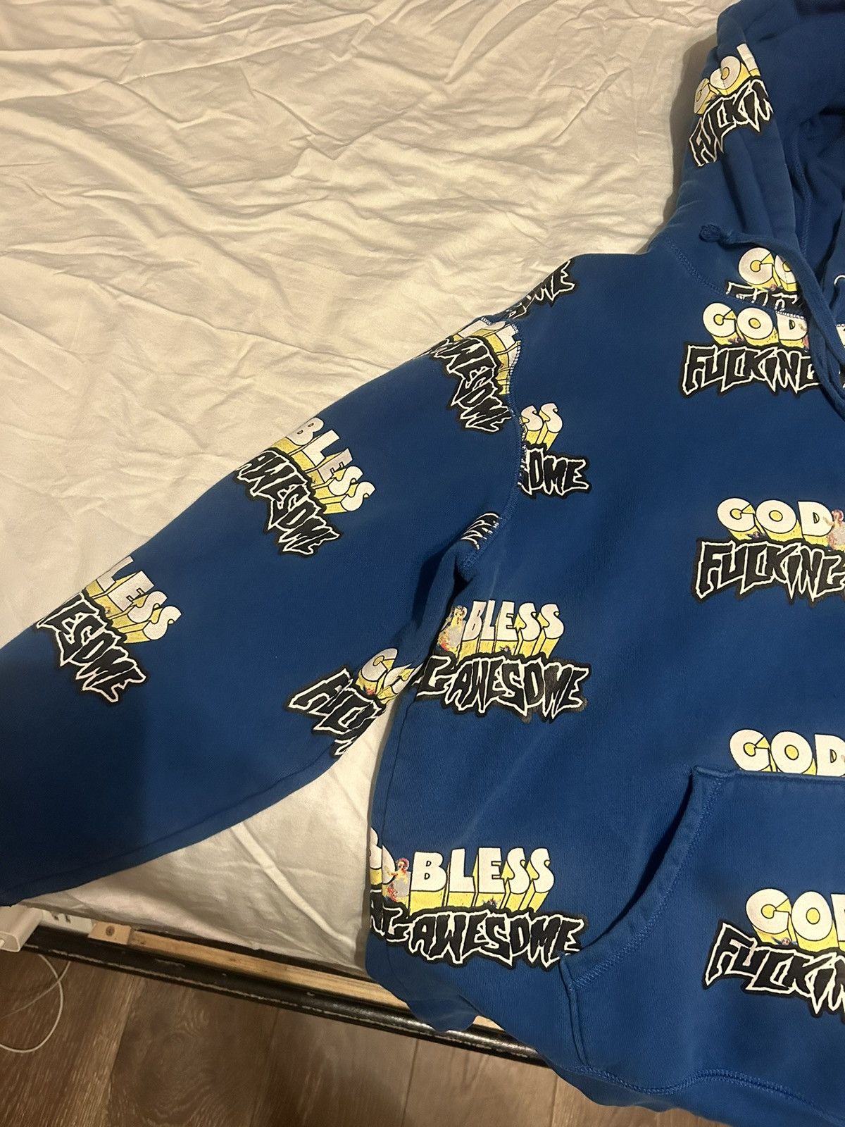 Designer × Fucking Awesome × Vintage God Bless Fucking Awesome All over print Size US M / EU 48-50 / 2 - 3 Thumbnail