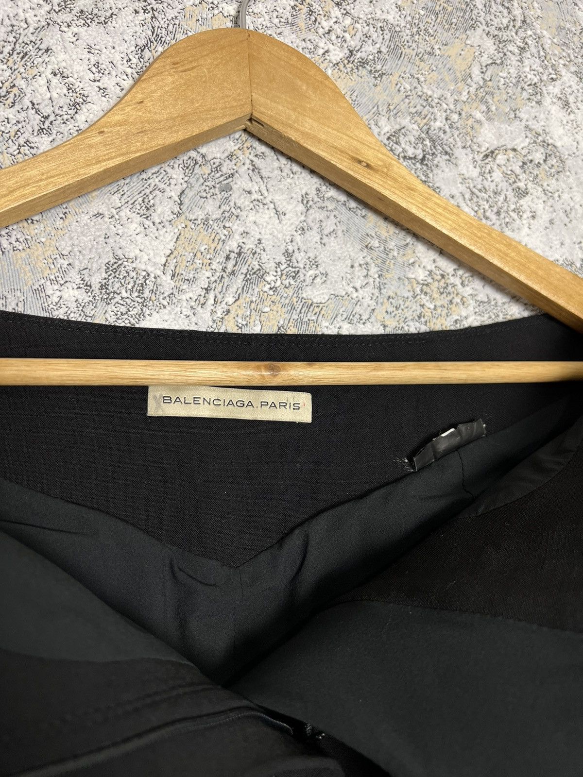 Balenciaga × Vintage Balenciaga Knee-length Skirt Black Size 42 Size 28" / US 6 / IT 42 - 8 Thumbnail