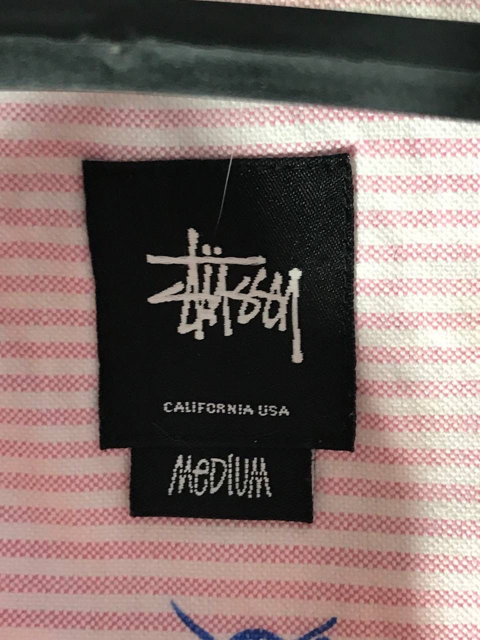 Stussy Rare design stussy logo fullprint Size US M / EU 48-50 / 2 - 14 Thumbnail