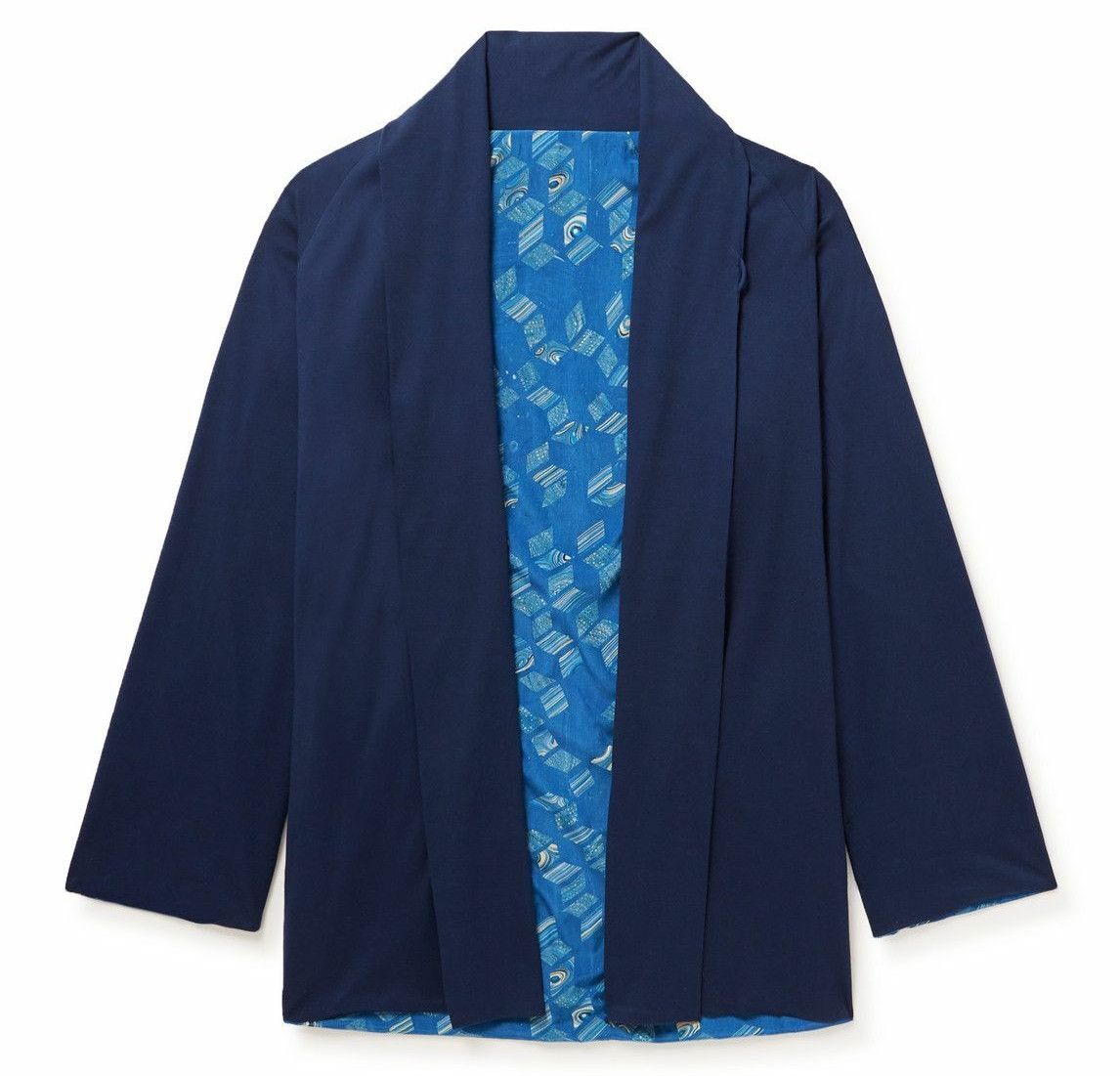 Blue Blue Japan Blue Blue Japan Reversible Printed Jersey Cady Jacket Size US XS / EU 42 / 0 - 1 Thumbnail