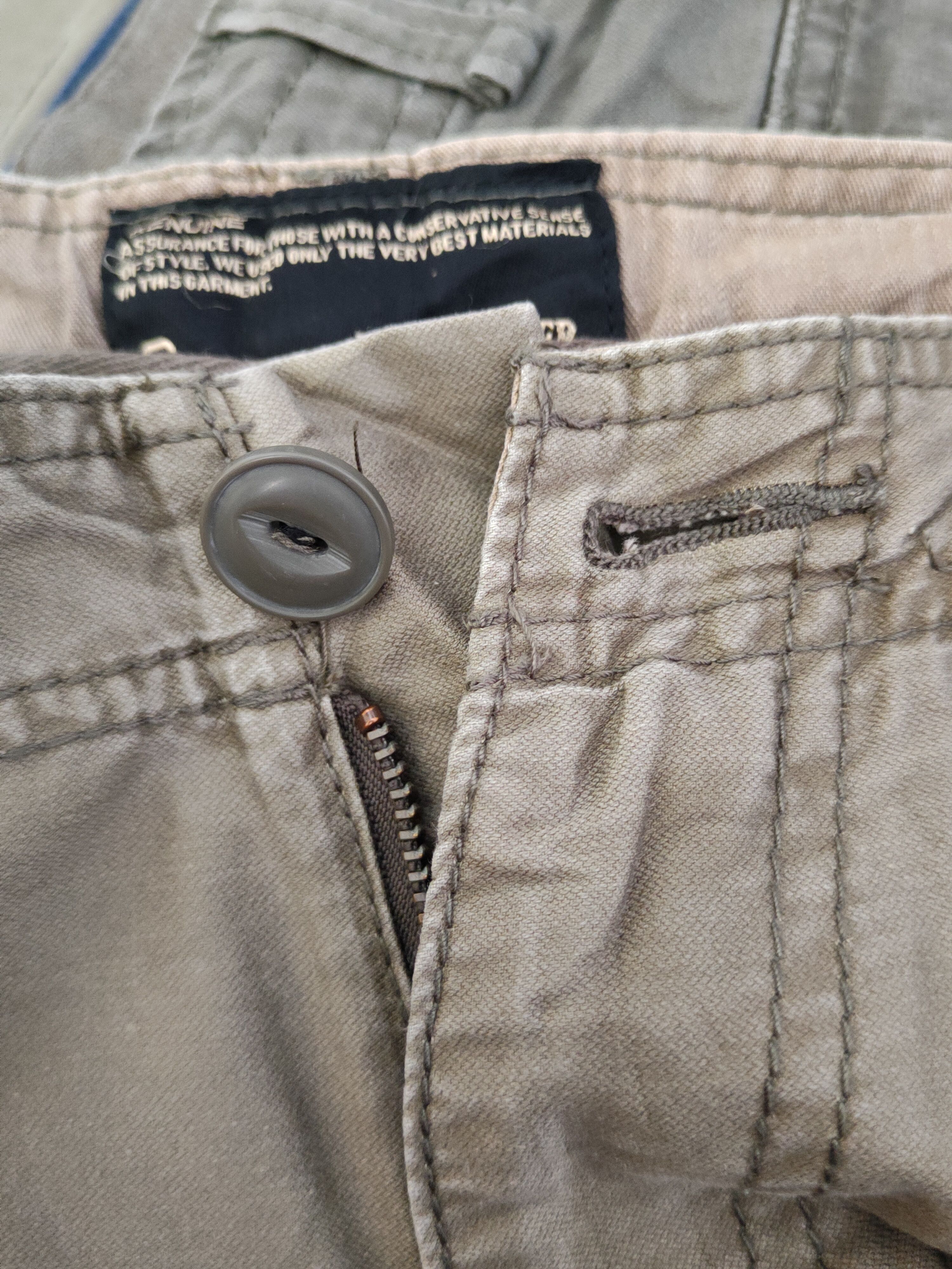 Japanese Brand Back Number Olive Multipocket Tactical Cargo Pants #W1062 Size US 29 - 14 Thumbnail