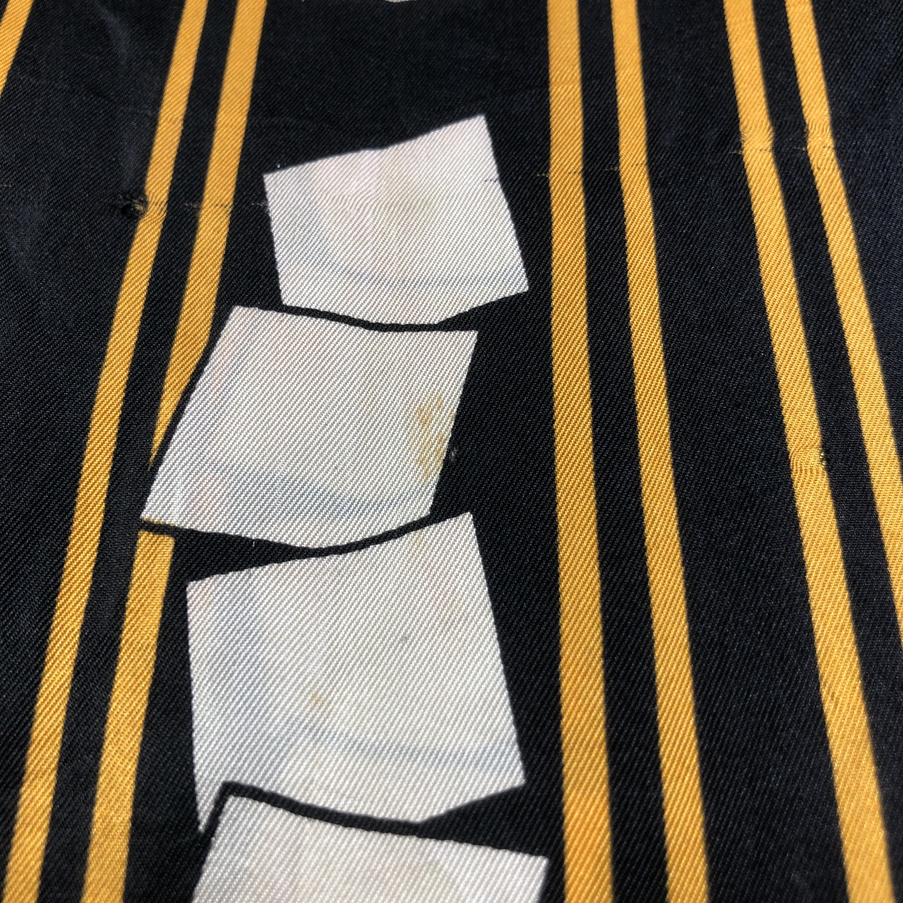 Pierre Cardin Vintage Pierre Cardin Abstract Silk Stole Silk Scarf M934 Size ONE SIZE - 7 Thumbnail